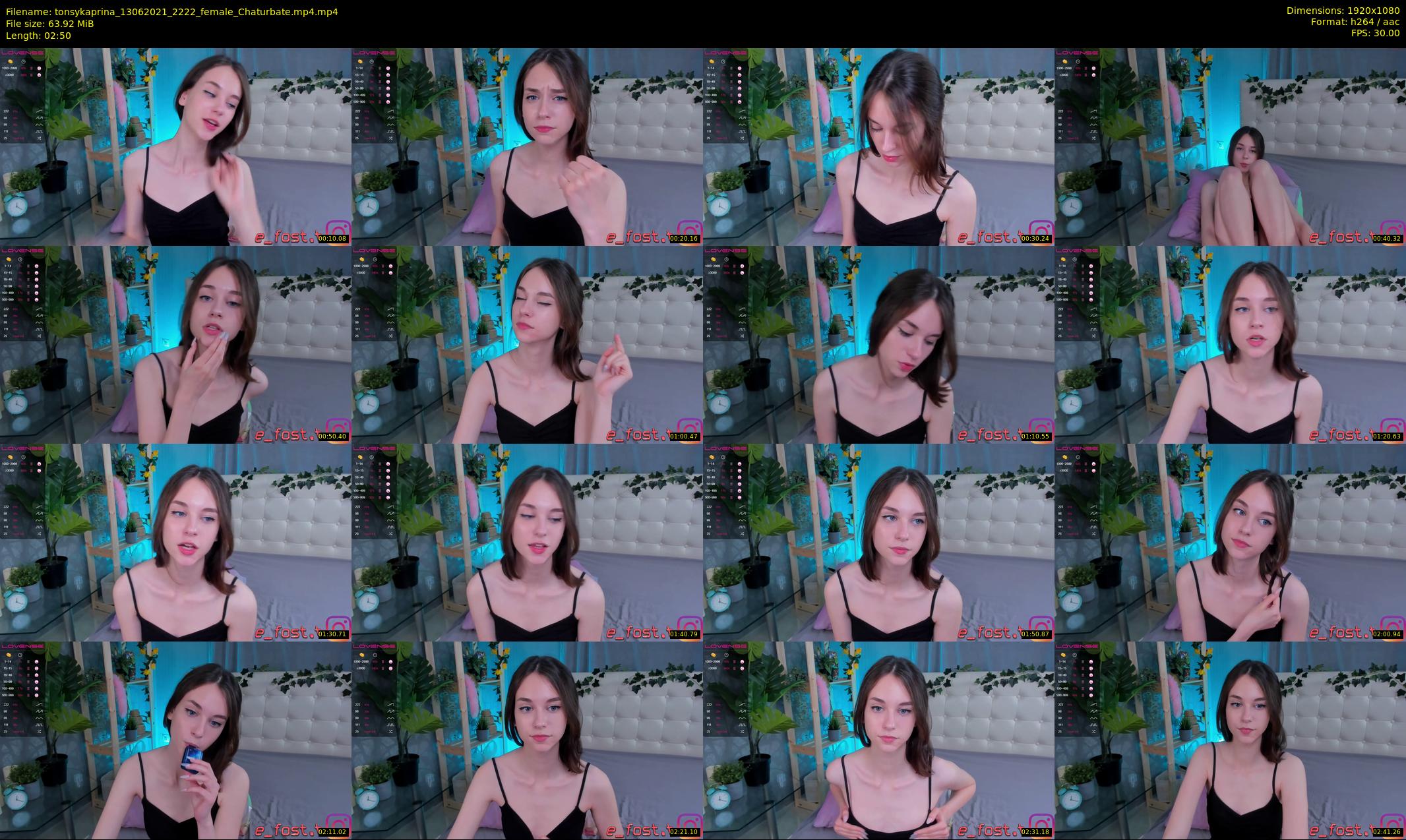 tonsykaprina — 3 minute Chaturbate couple cam show recording, 1080p, Jun 13, 2021
