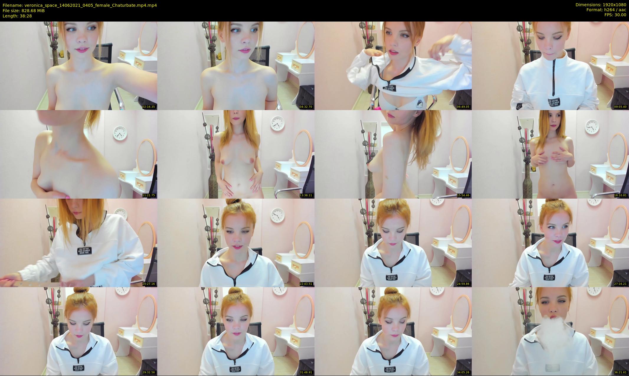 veronica_space — 39 minute Chaturbate female cam show recording, 1080p, Jun 14, 2021
