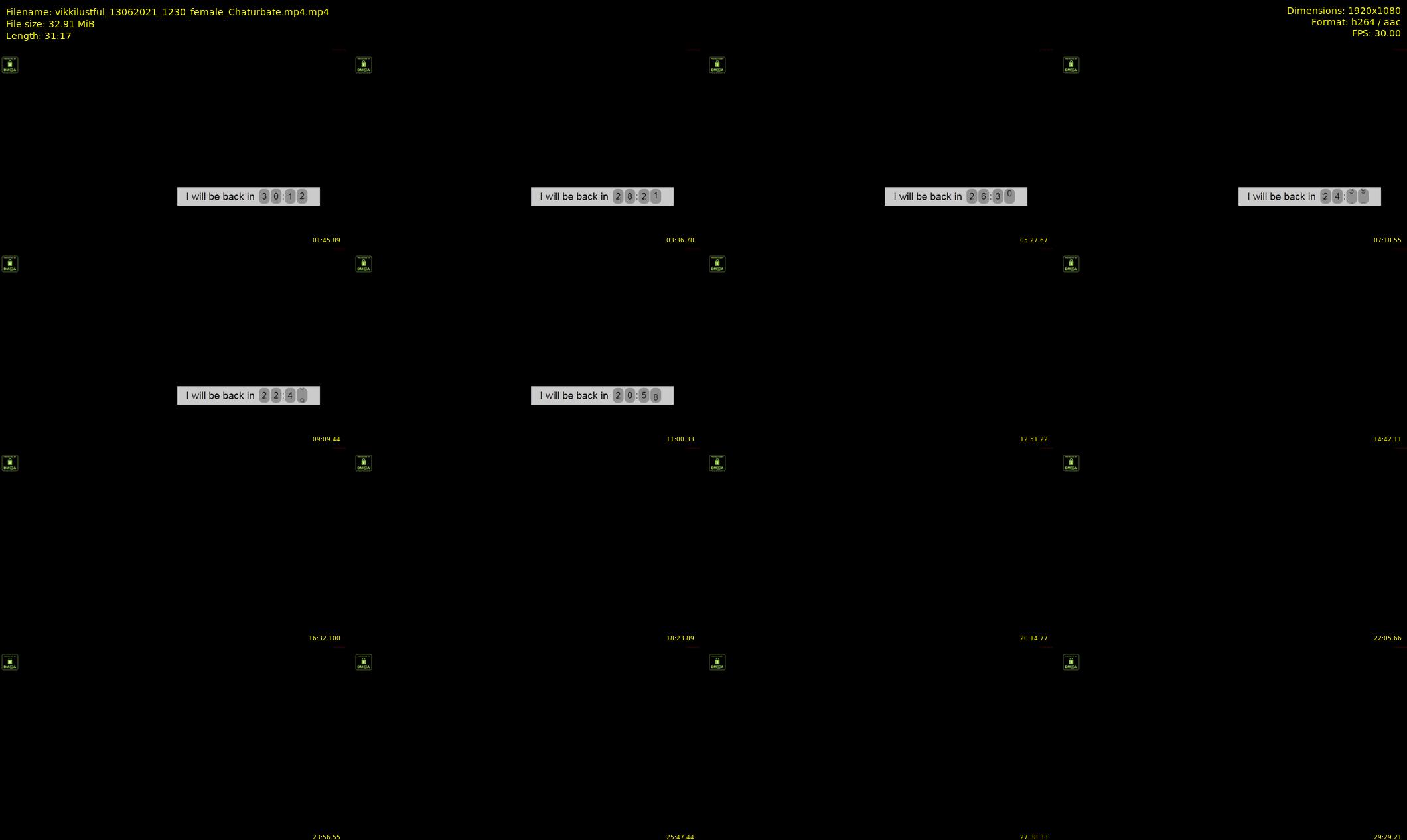 vikkilustful — 32 minute Chaturbate female cam show recording, 1080p, Jun 13, 2021
