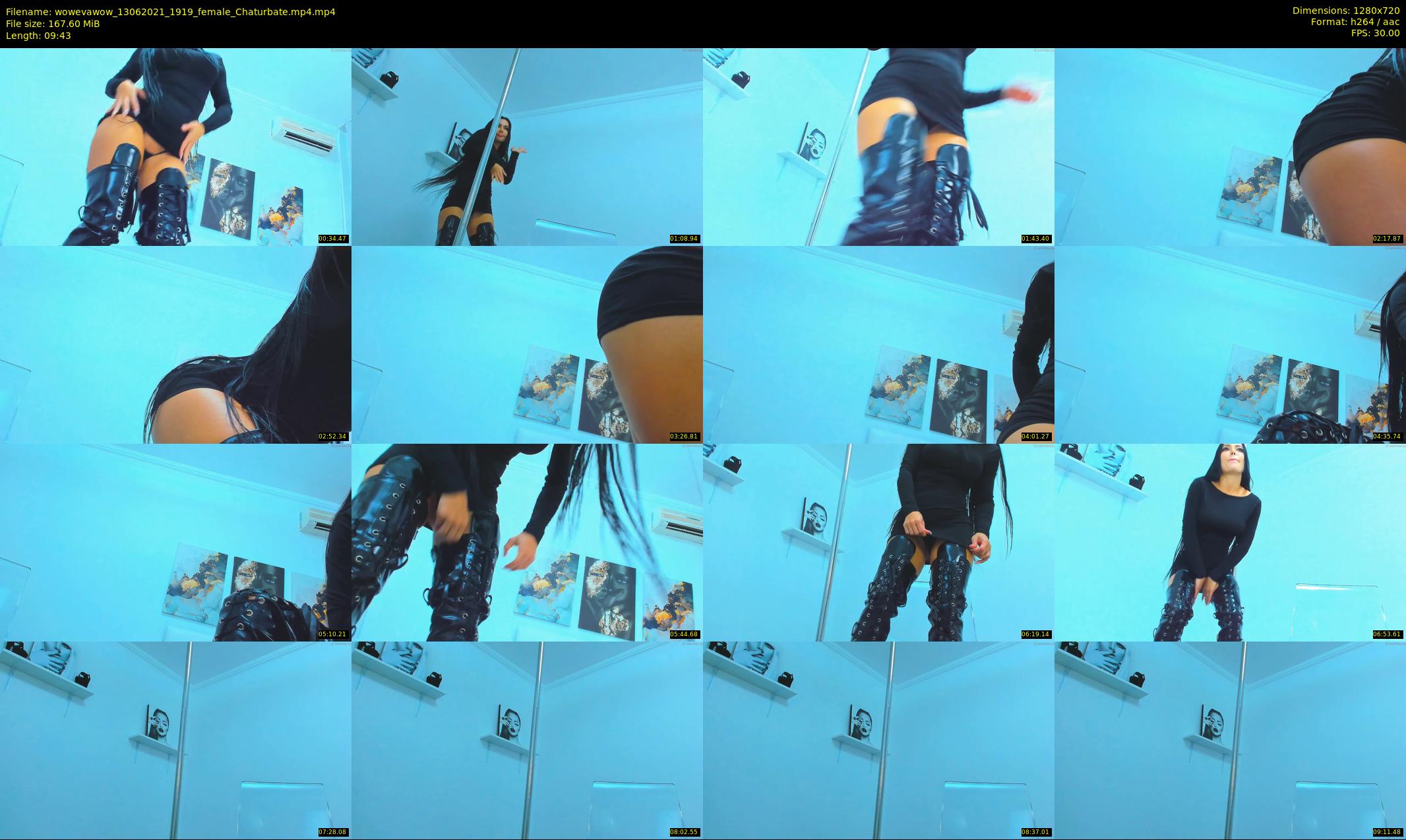 wowevawow — 10 minute Chaturbate female cam show recording, 720p, Jun 13, 2021