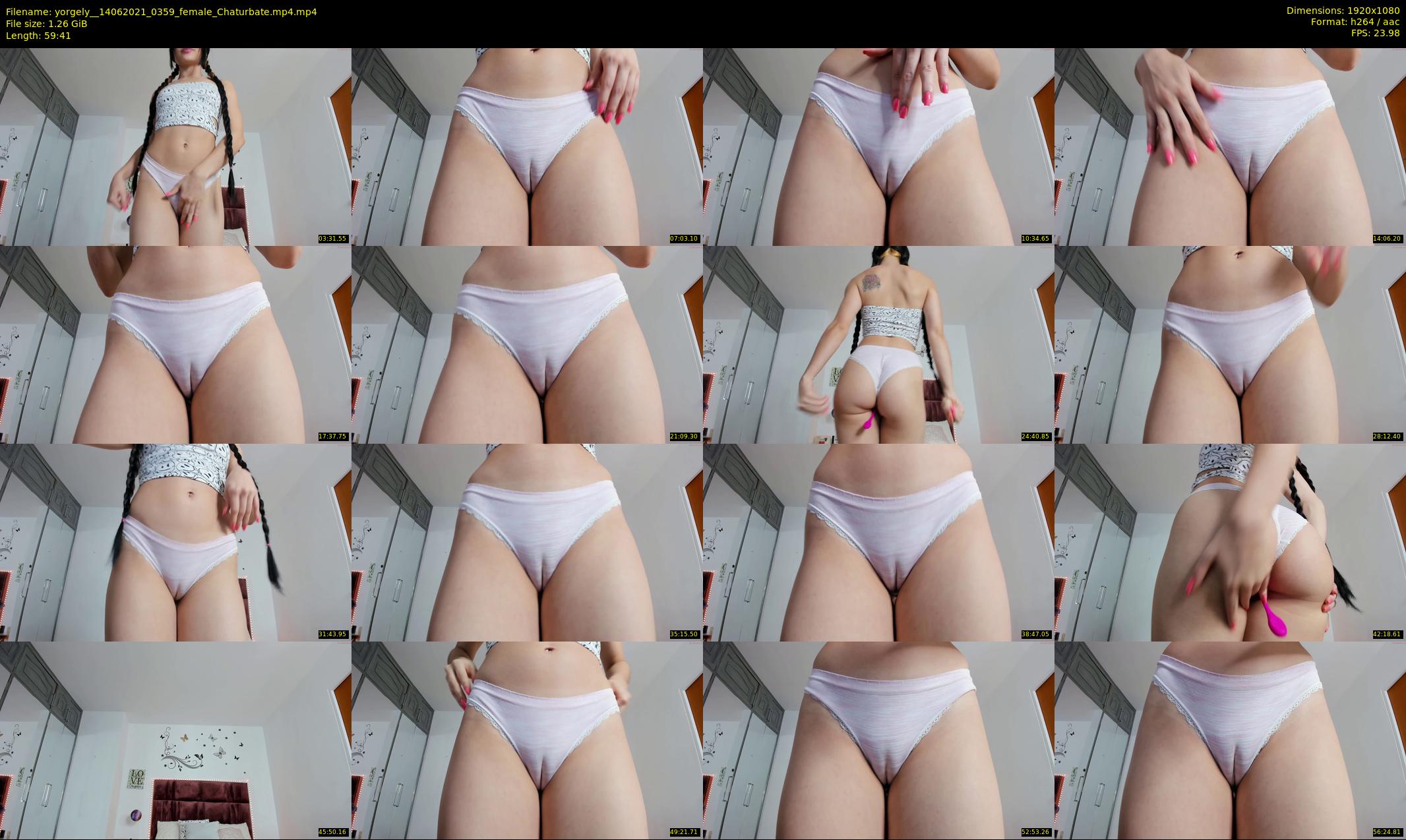 yorgely_ — 60 minute Chaturbate female cam show recording, 1080p, Jun 14, 2021