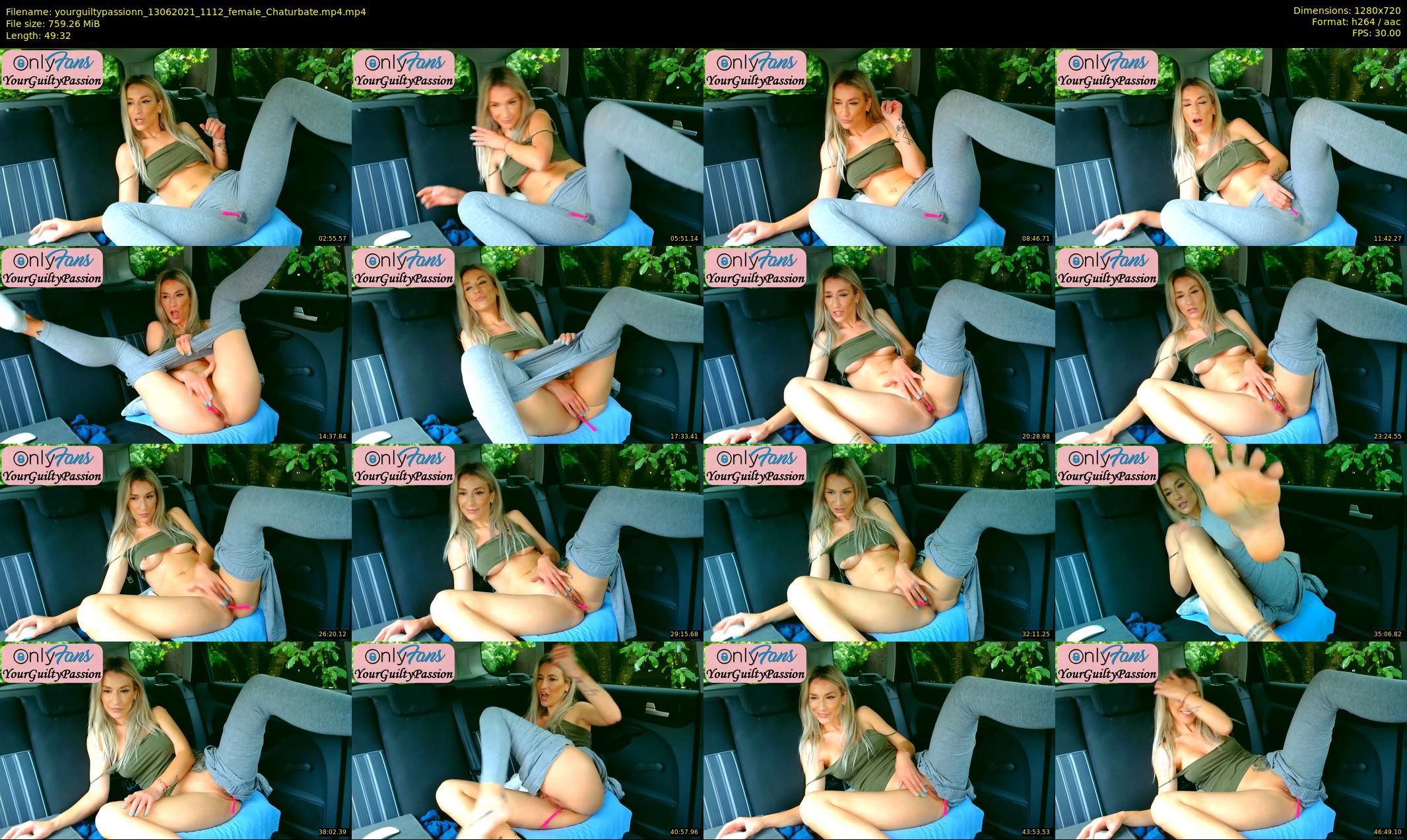 yourguiltypassionn — 50 minute Chaturbate female cam show recording, 720p, Jun 13, 2021