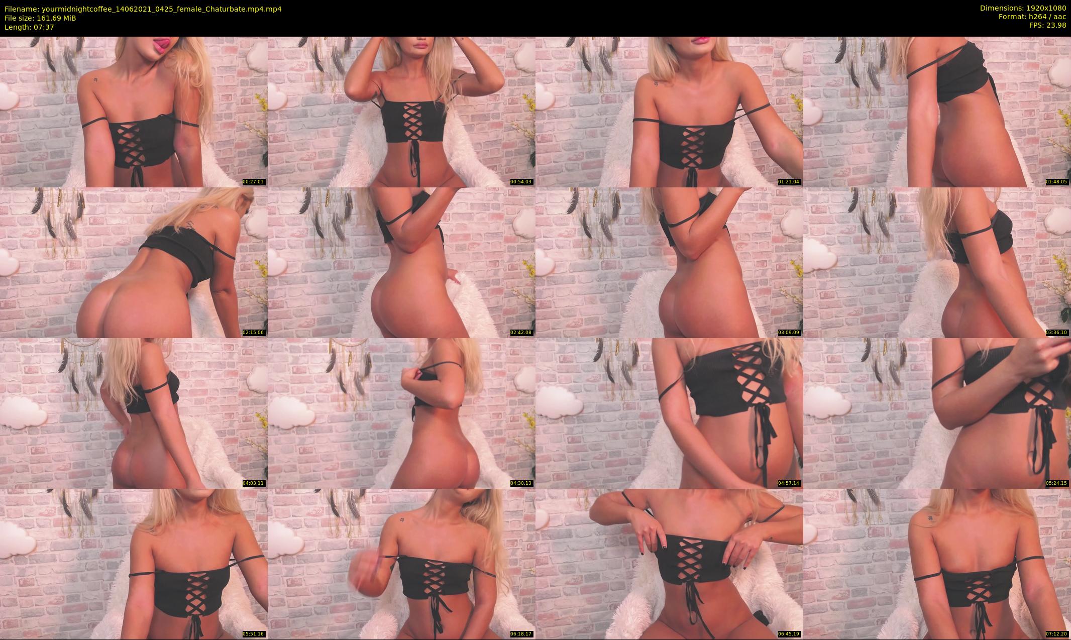yourmidnightcoffee — 8 minute Chaturbate female cam show recording, 1080p, Jun 14, 2021