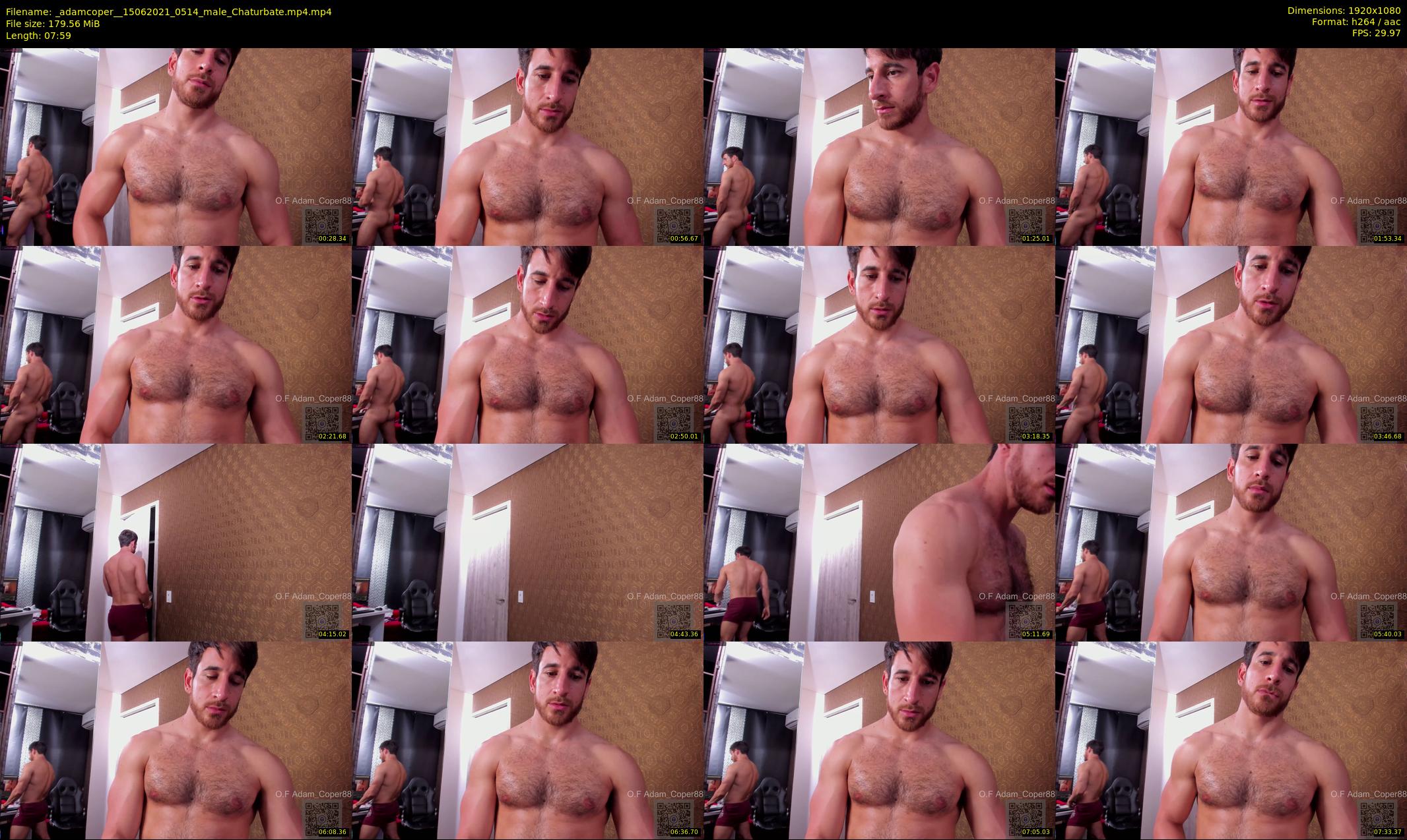 _adamcoper_ — 8 minute Chaturbate male cam show recording, 1080p, Jun 15, 2021