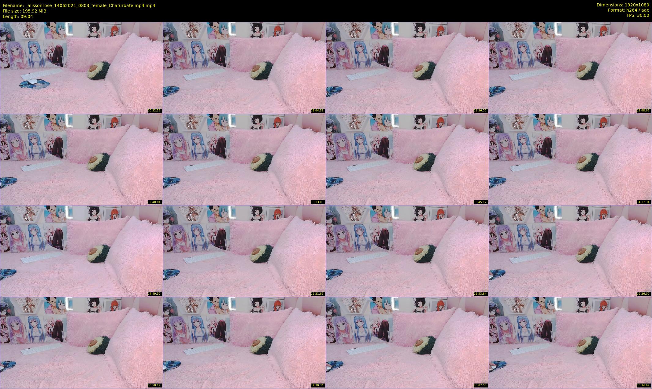_alissonrose — 10 minute Chaturbate female cam show recording, 1080p, Jun 14, 2021