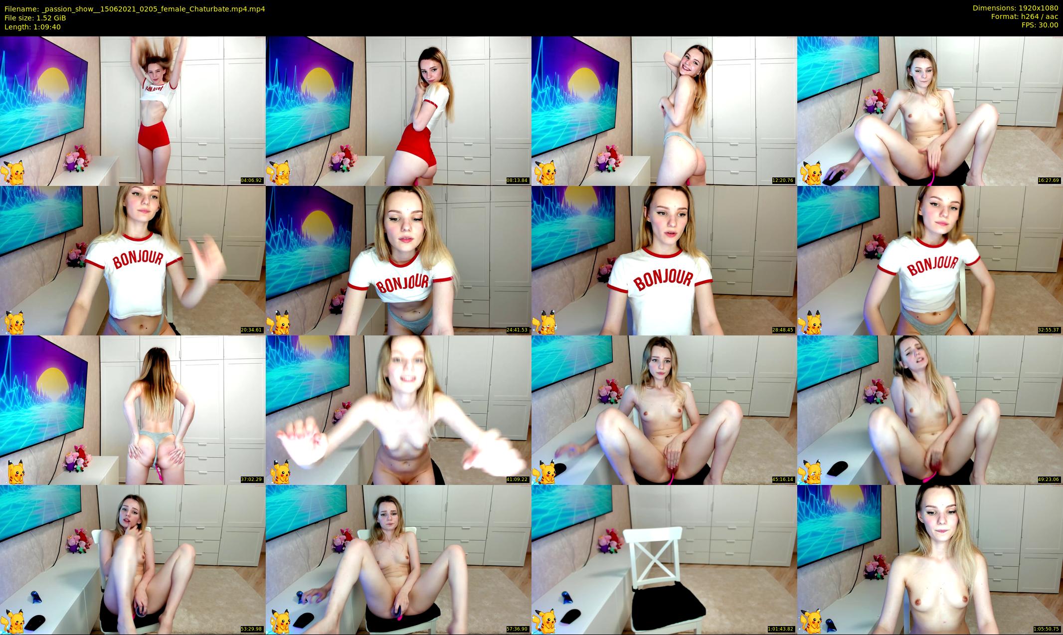 _passion_show_ — 70 minute Chaturbate couple cam show recording, 1080p, Jun 15, 2021