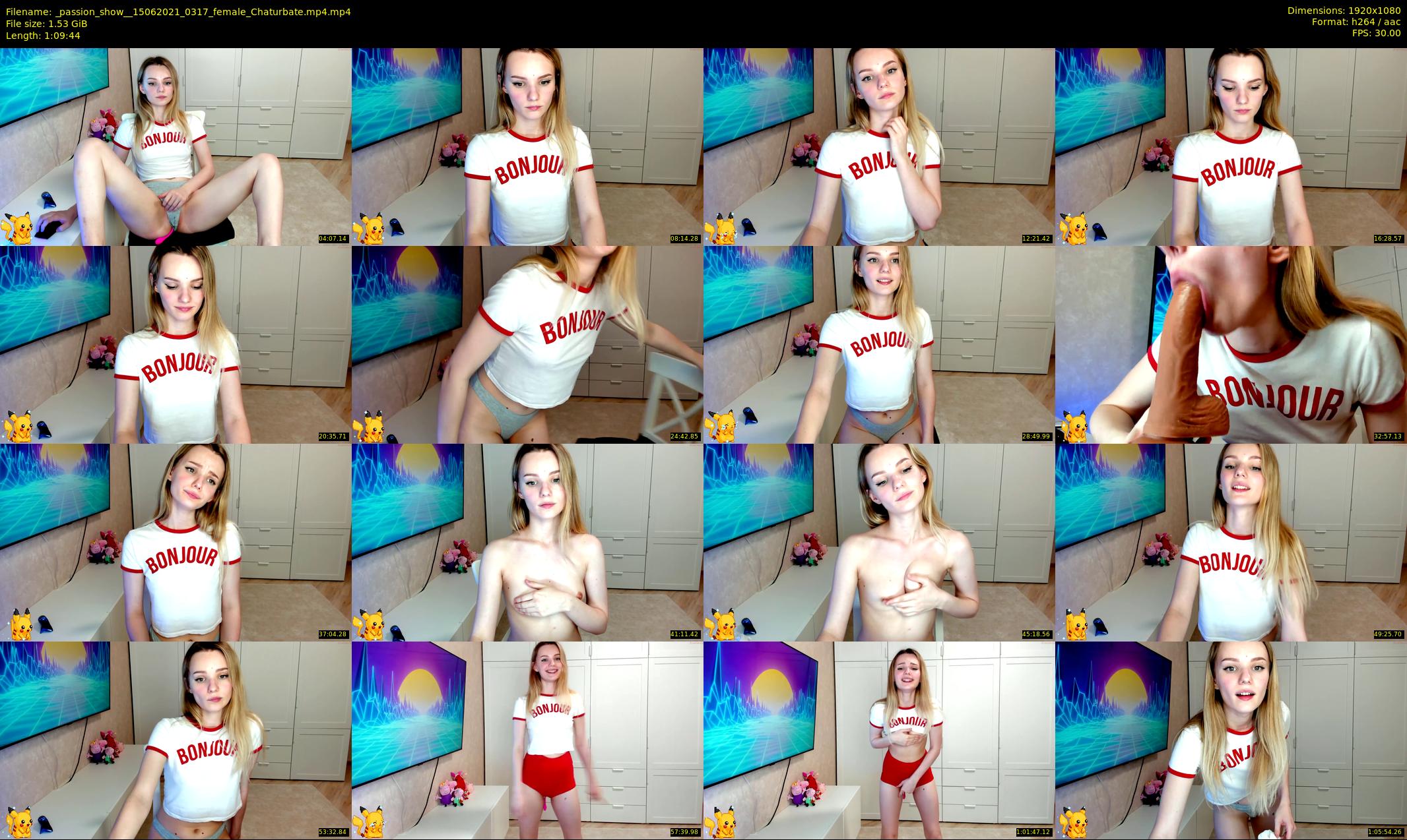 _passion_show_ — 70 minute Chaturbate couple cam show recording, 1080p, Jun 15, 2021