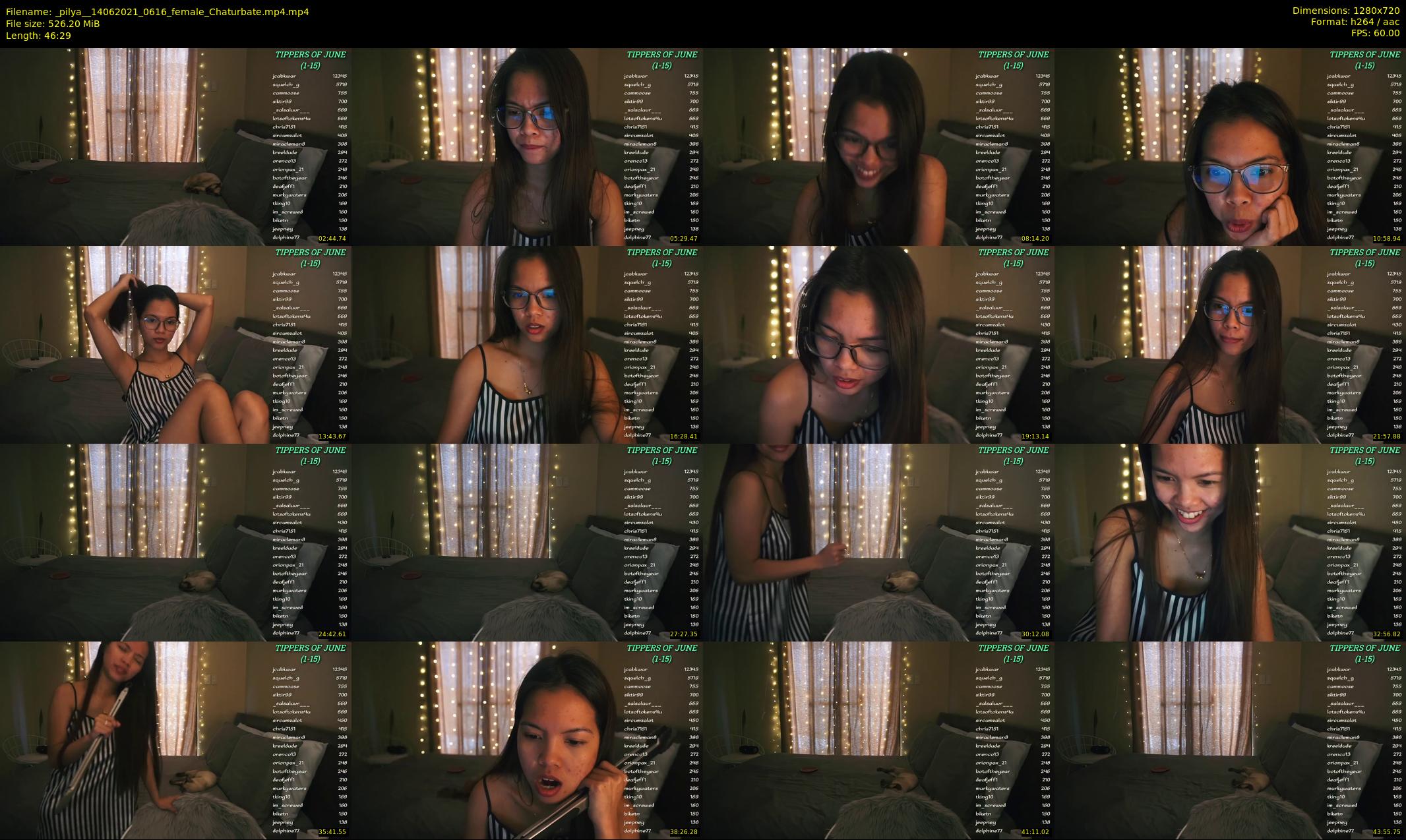 _pilya_ — 47 minute Chaturbate female cam show recording, 720p, Jun 14, 2021