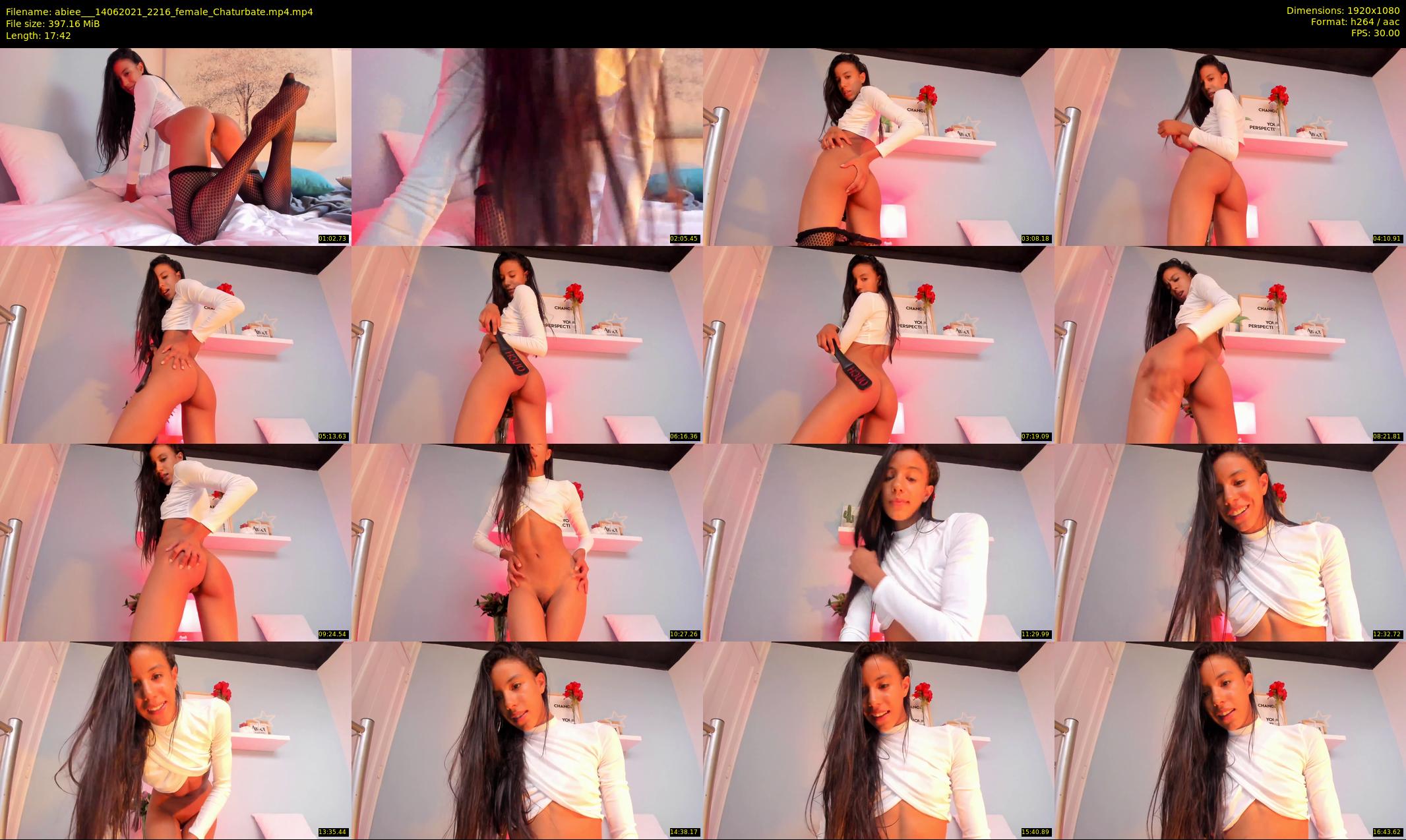 abiee__ — 18 minute Chaturbate female cam show recording, 1080p, Jun 14, 2021