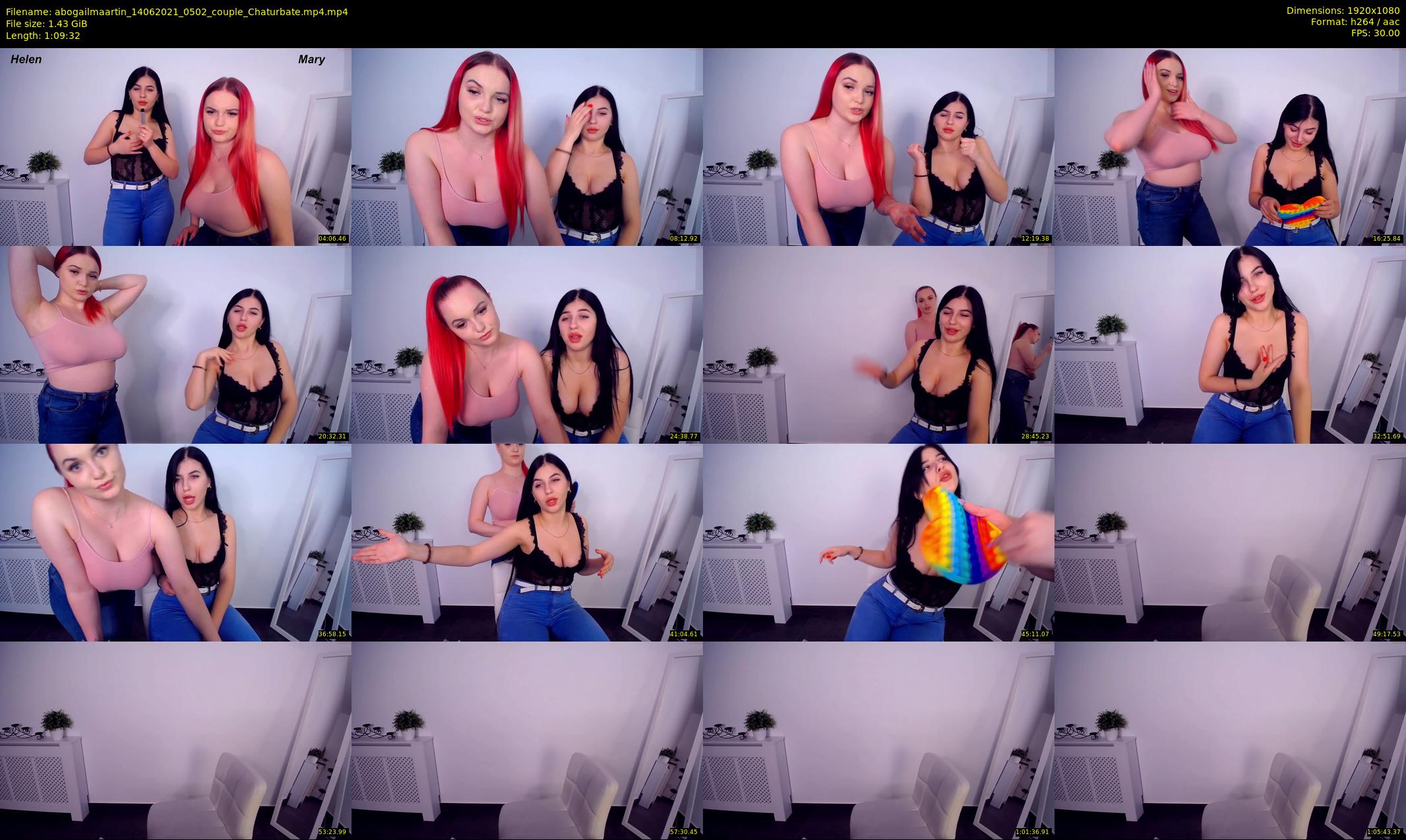 abogailmaartin — 70 minute Chaturbate female cam show recording, 1080p, Jun 14, 2021