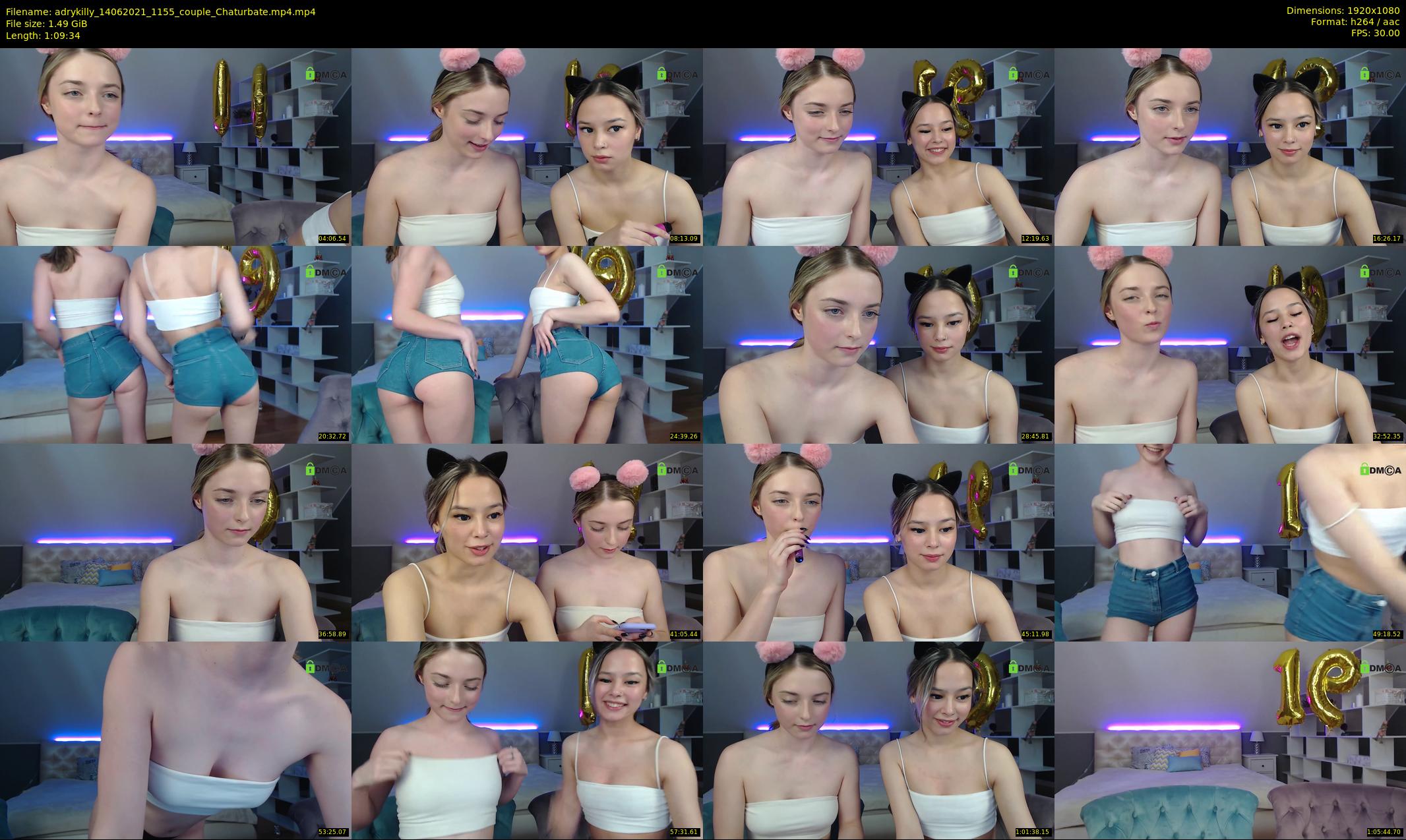 adrykilly — 70 minute Chaturbate female cam show recording, 1080p, Jun 14, 2021