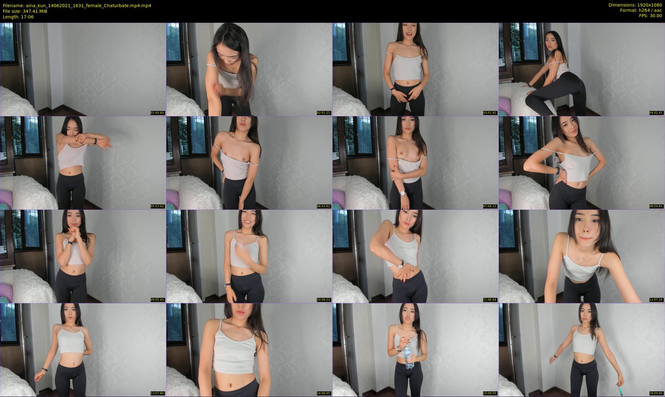 aina_kun — 18 minute Chaturbate female cam show recording, 1080p, Jun 14, 2021