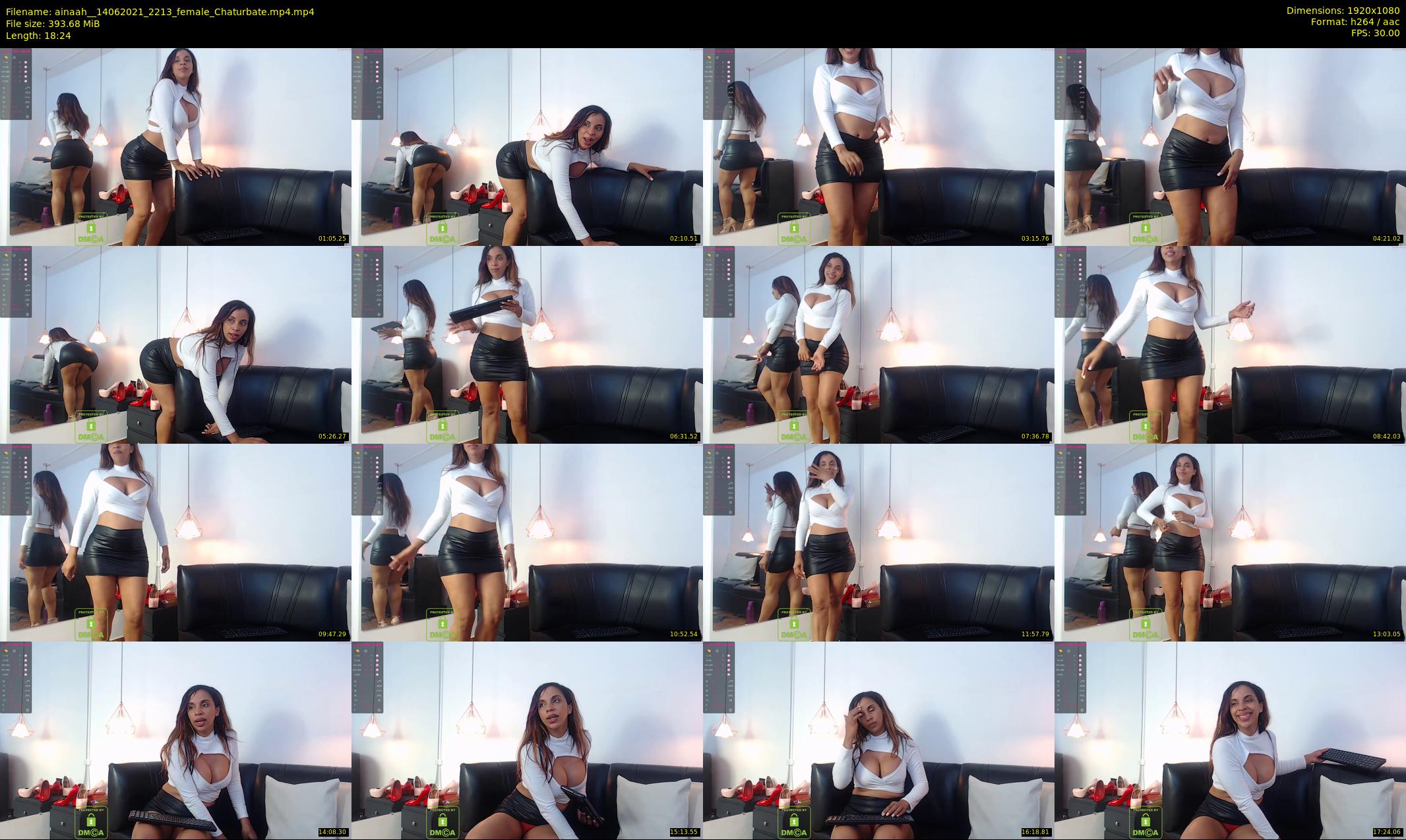 ainaah_ — 19 minute Chaturbate female cam show recording, 1080p, Jun 14, 2021
