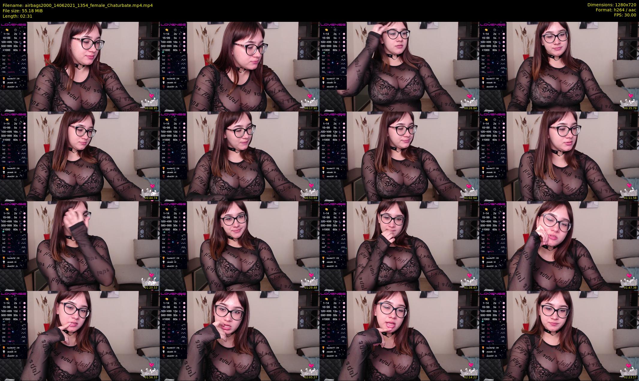 airbags2000 — 3 minute Chaturbate female cam show recording, 720p, Jun 14, 2021