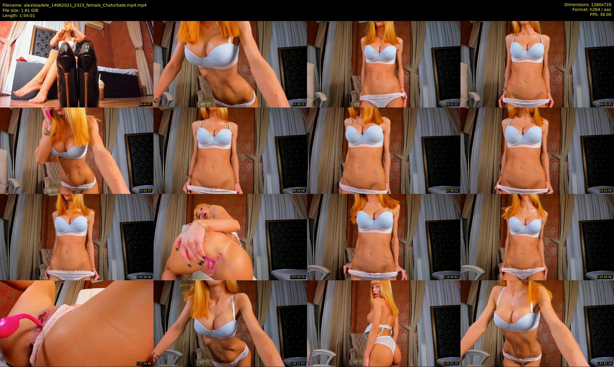 alexissadele — 115 minute Chaturbate female cam show recording, 720p, Jun 14, 2021