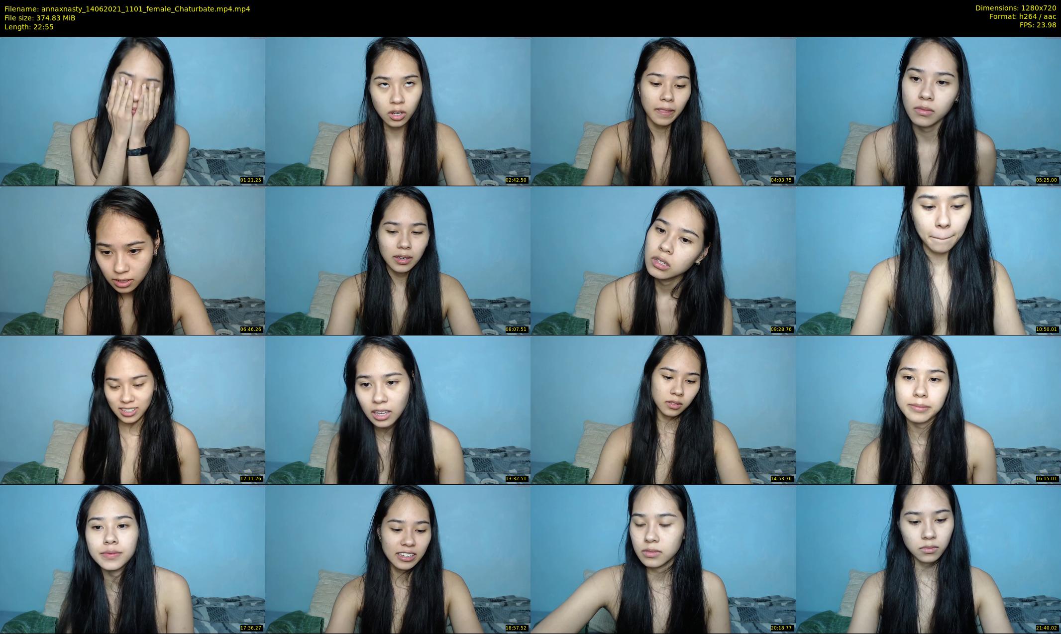 annaxnasty — 23 minute Chaturbate female cam show recording, 720p, Jun 14, 2021