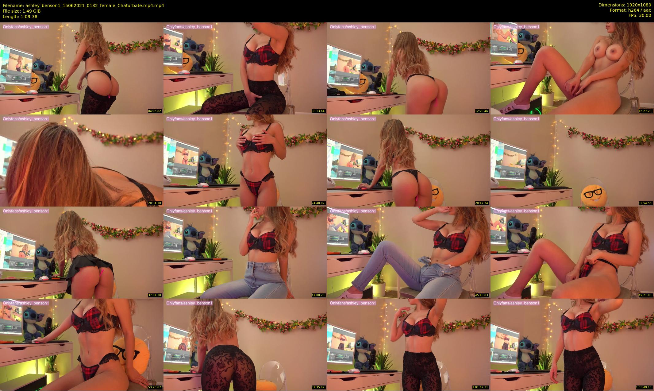 ashley_benson1 — 70 minute Chaturbate female cam show recording, 1080p, Jun 15, 2021