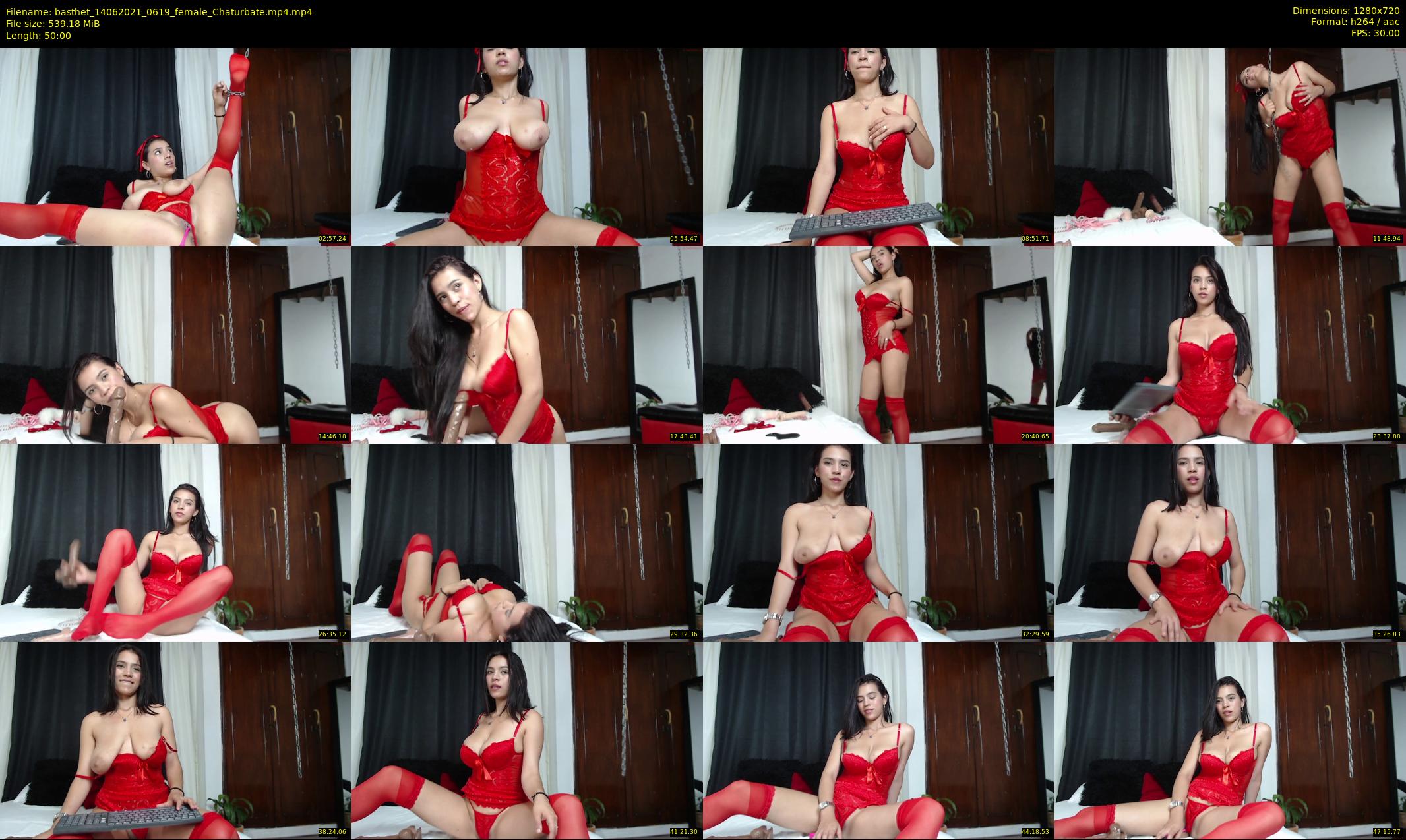 basthet — 50 minute Chaturbate female cam show recording, 720p, Jun 14, 2021