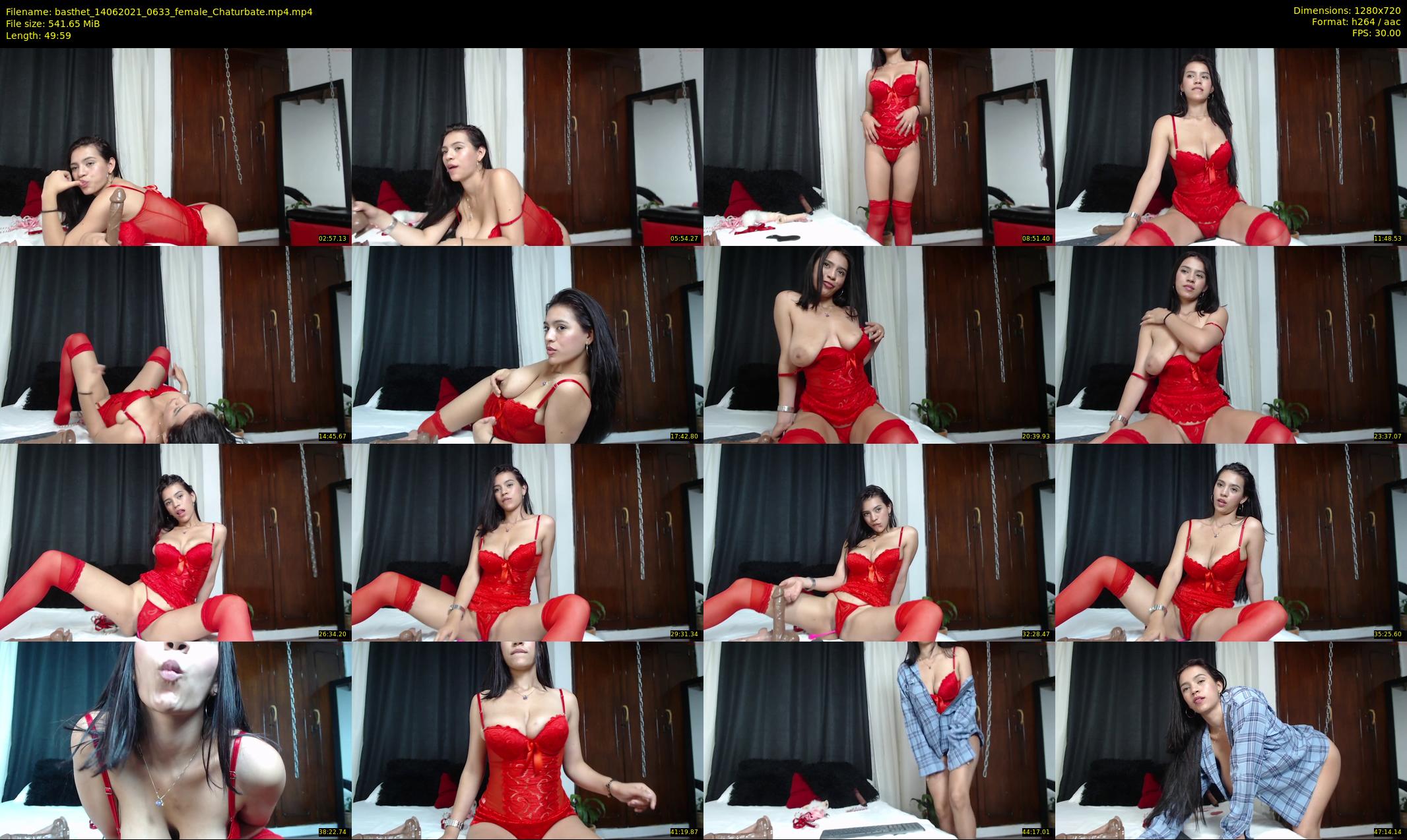 basthet — 50 minute Chaturbate female cam show recording, 720p, Jun 14, 2021