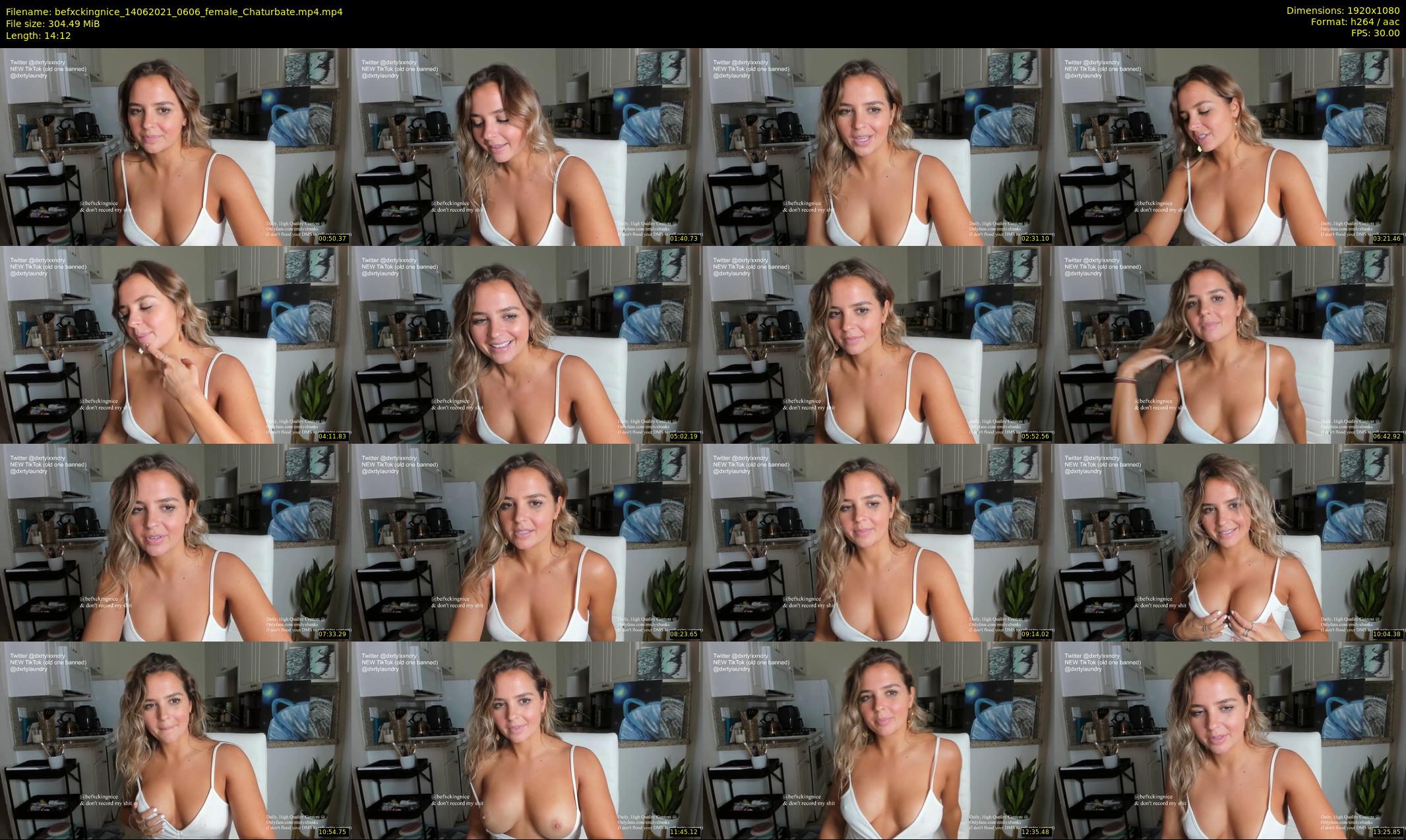 befxckingnice — 15 minute Chaturbate female cam show recording, 1080p, Jun 14, 2021