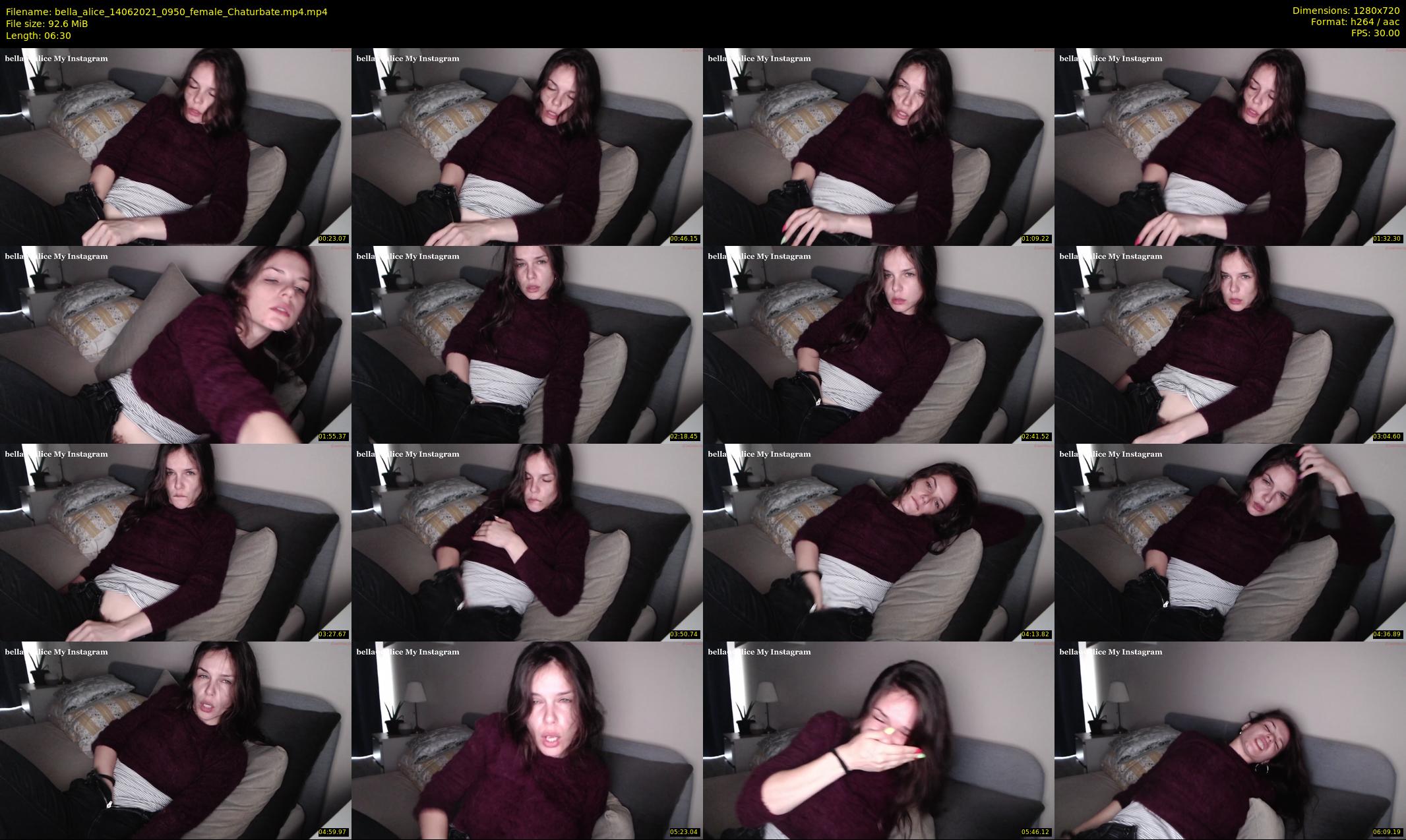 bella_alice — 7 minute Chaturbate female cam show recording, 720p, Jun 14, 2021