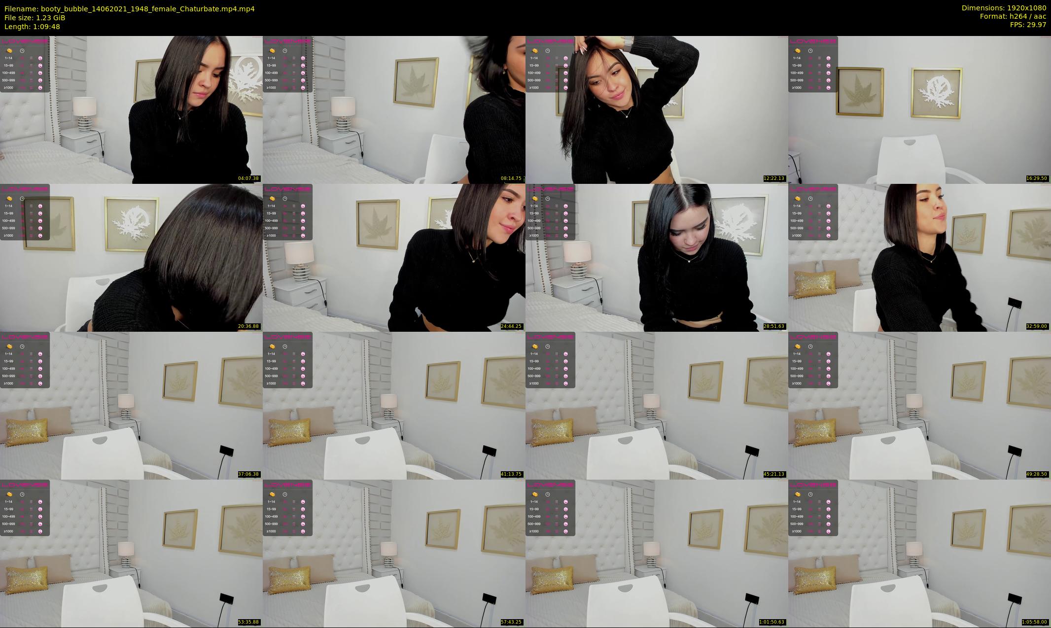booty_bubble — 70 minute Chaturbate female cam show recording, 1080p, Jun 14, 2021
