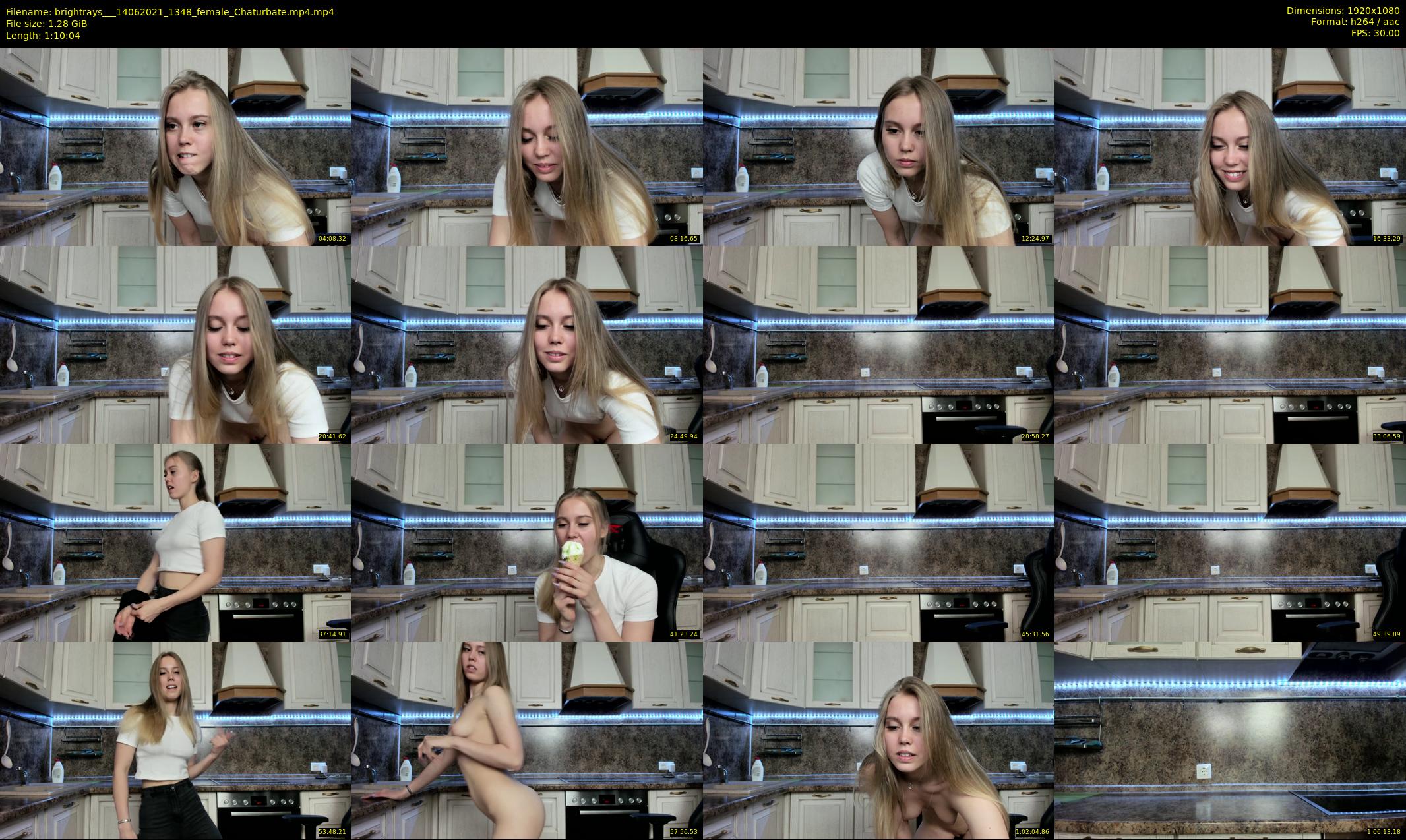 brightrays__ — 71 minute Chaturbate female cam show recording, 1080p, Jun 14, 2021
