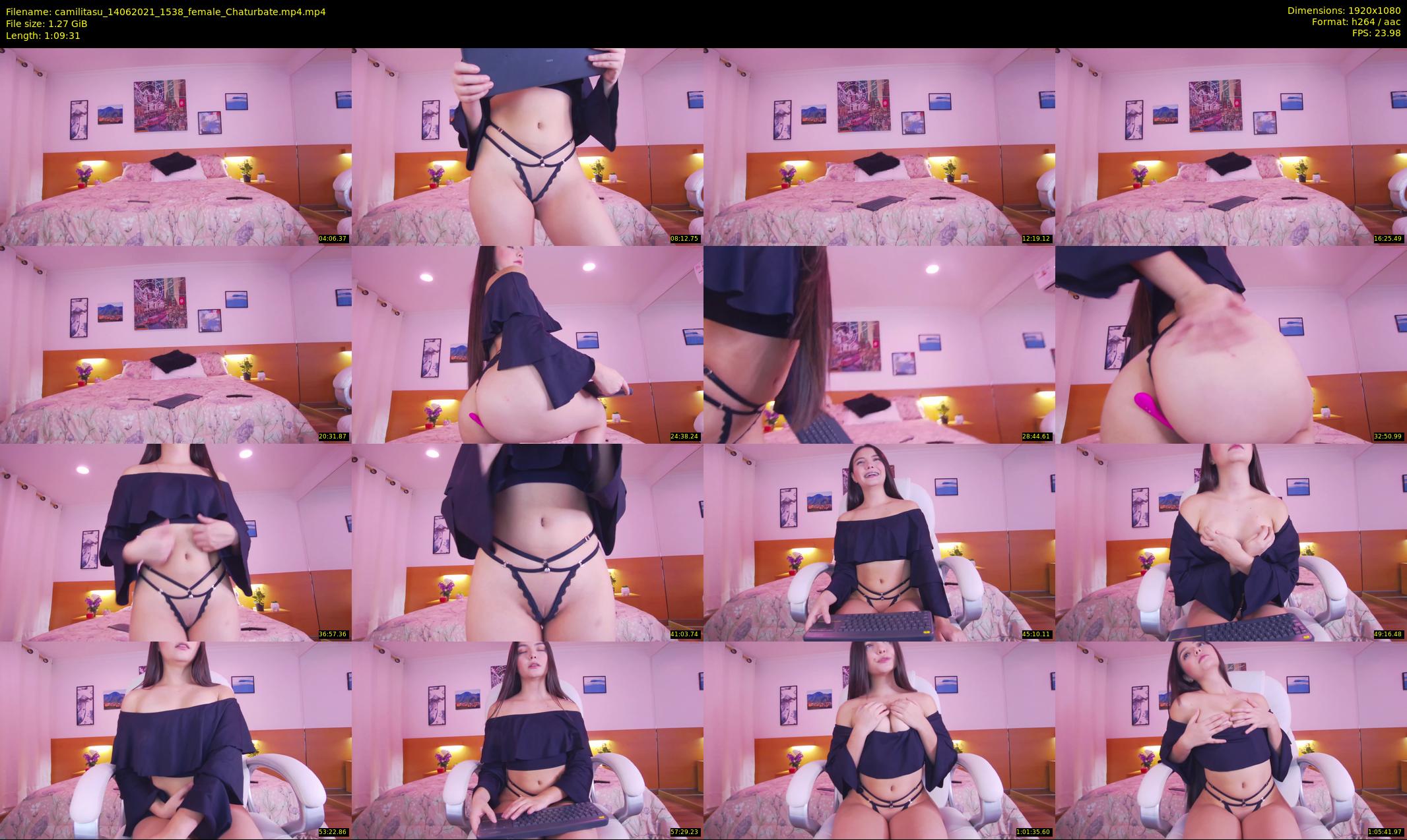 camilitasu — 70 minute Chaturbate female cam show recording, 1080p, Jun 14, 2021