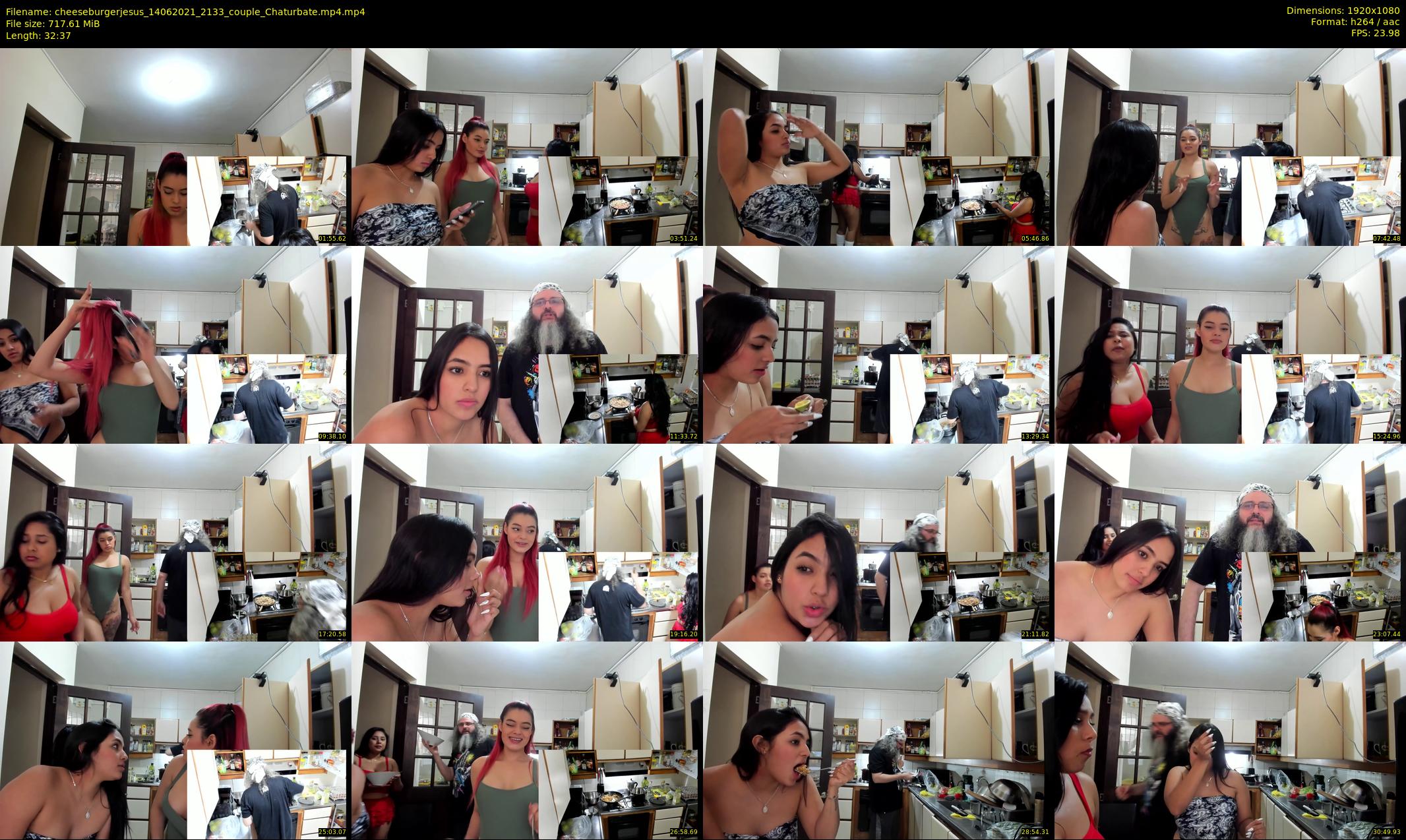 cheeseburgerjesus — 33 minute Chaturbate couple cam show recording, 1080p, Jun 14, 2021