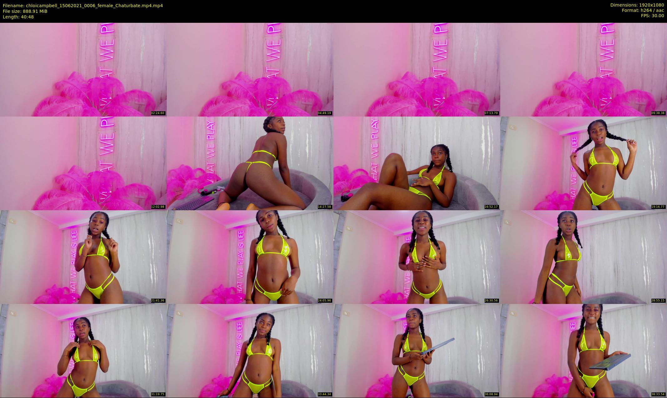 chloicampbell — 41 minute Chaturbate female cam show recording, 1080p, Jun 15, 2021