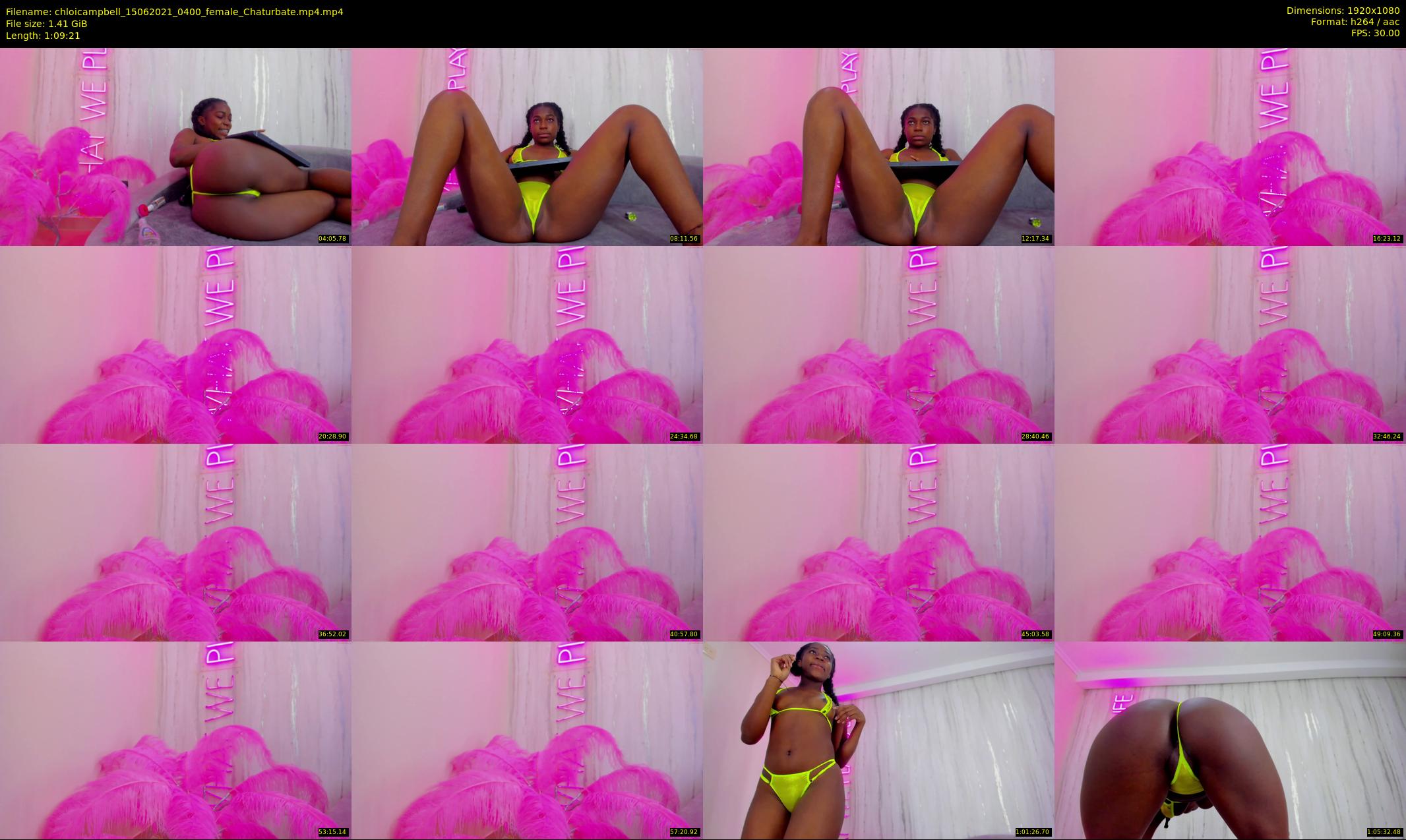 chloicampbell — 70 minute Chaturbate female cam show recording, 1080p, Jun 15, 2021