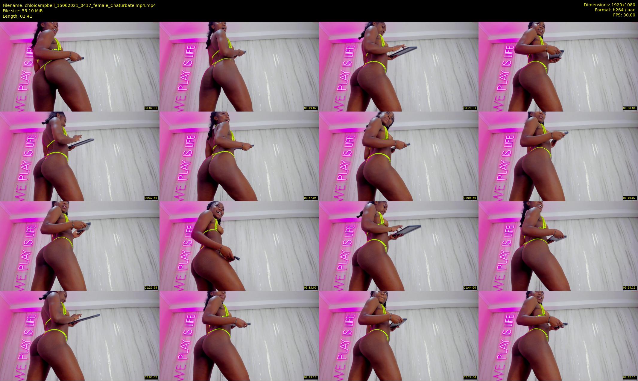 chloicampbell — 3 minute Chaturbate female cam show recording, 1080p, Jun 15, 2021