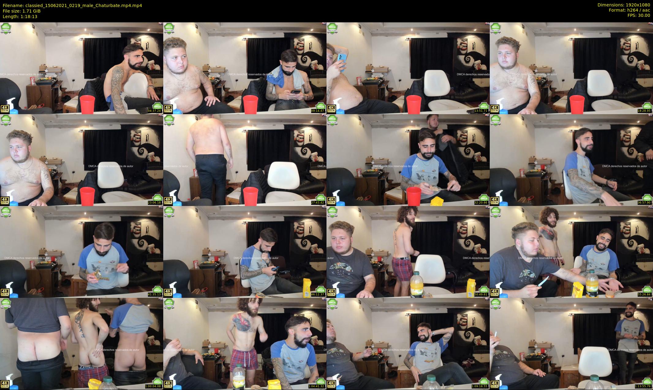 classied — 79 minute Chaturbate male cam show recording, 1080p, Jun 15, 2021