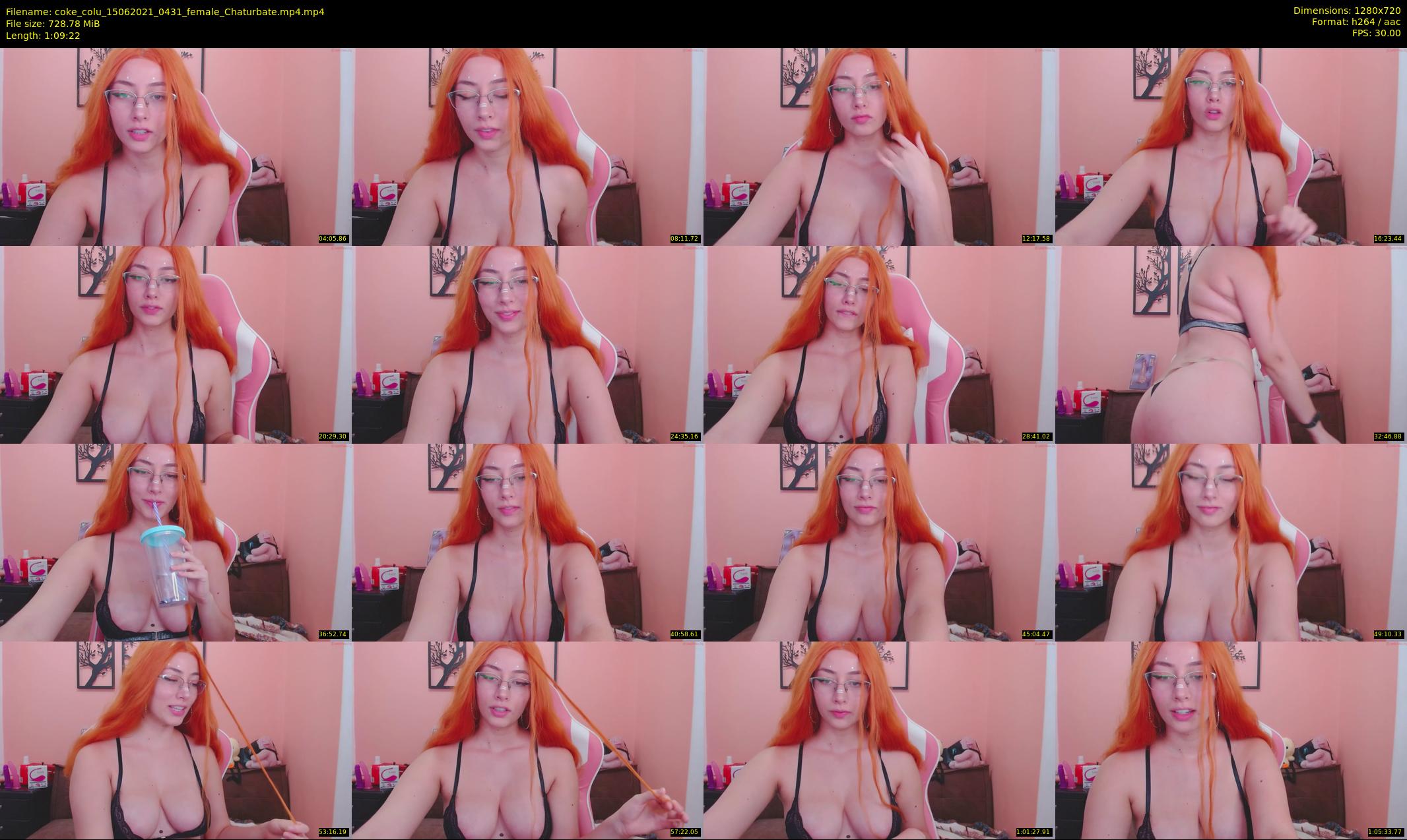coke_colu — 70 minute Chaturbate female cam show recording, 720p, Jun 15, 2021