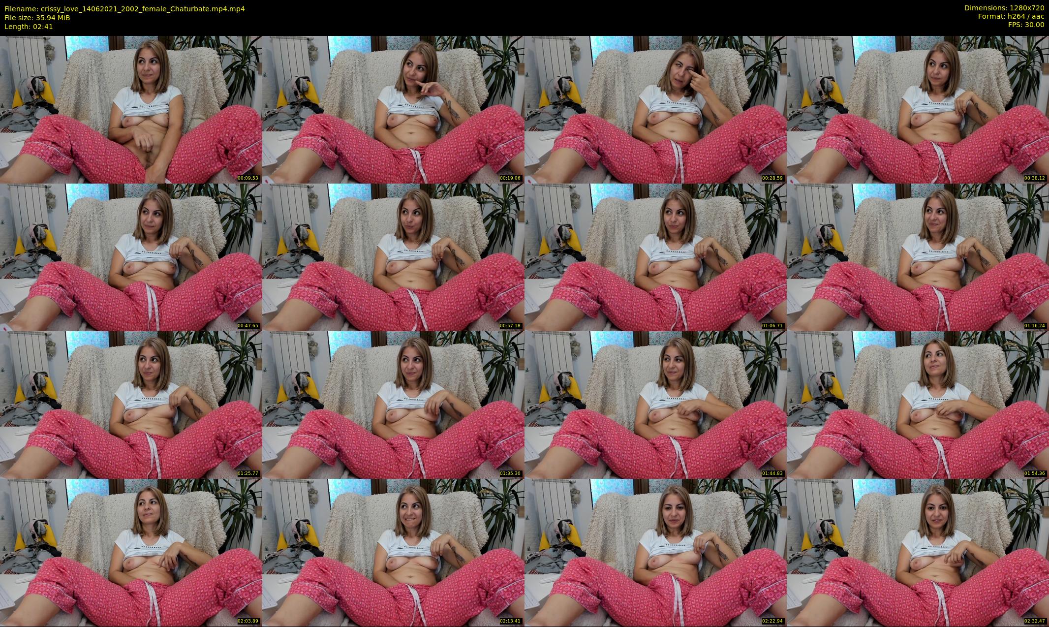 crissy_love — 3 minute Chaturbate female cam show recording, 720p, Jun 14, 2021