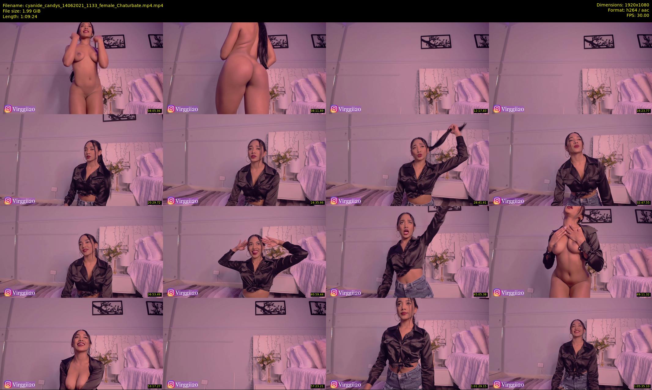 cyanide_candys — 70 minute Chaturbate female cam show recording, 1080p, Jun 14, 2021