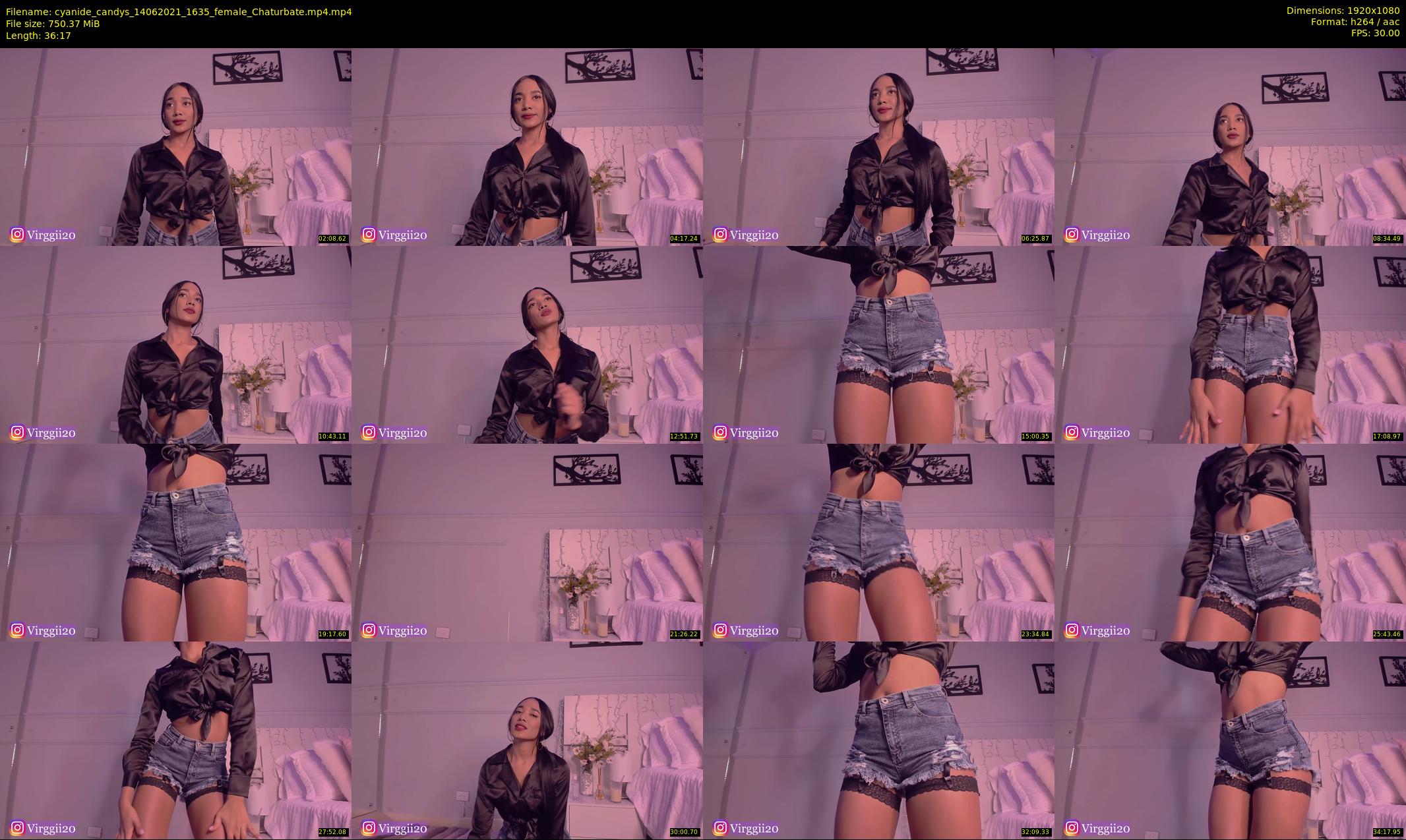 cyanide_candys — 37 minute Chaturbate female cam show recording, 1080p, Jun 14, 2021