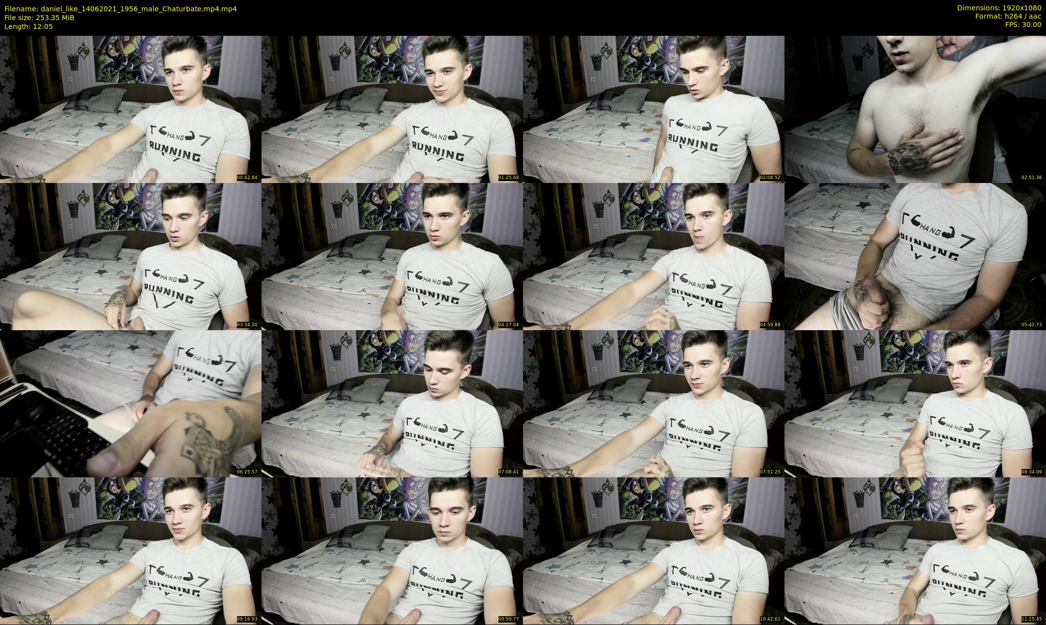 daniel_like — 13 minute Chaturbate male cam show recording, 1080p, Jun 14, 2021