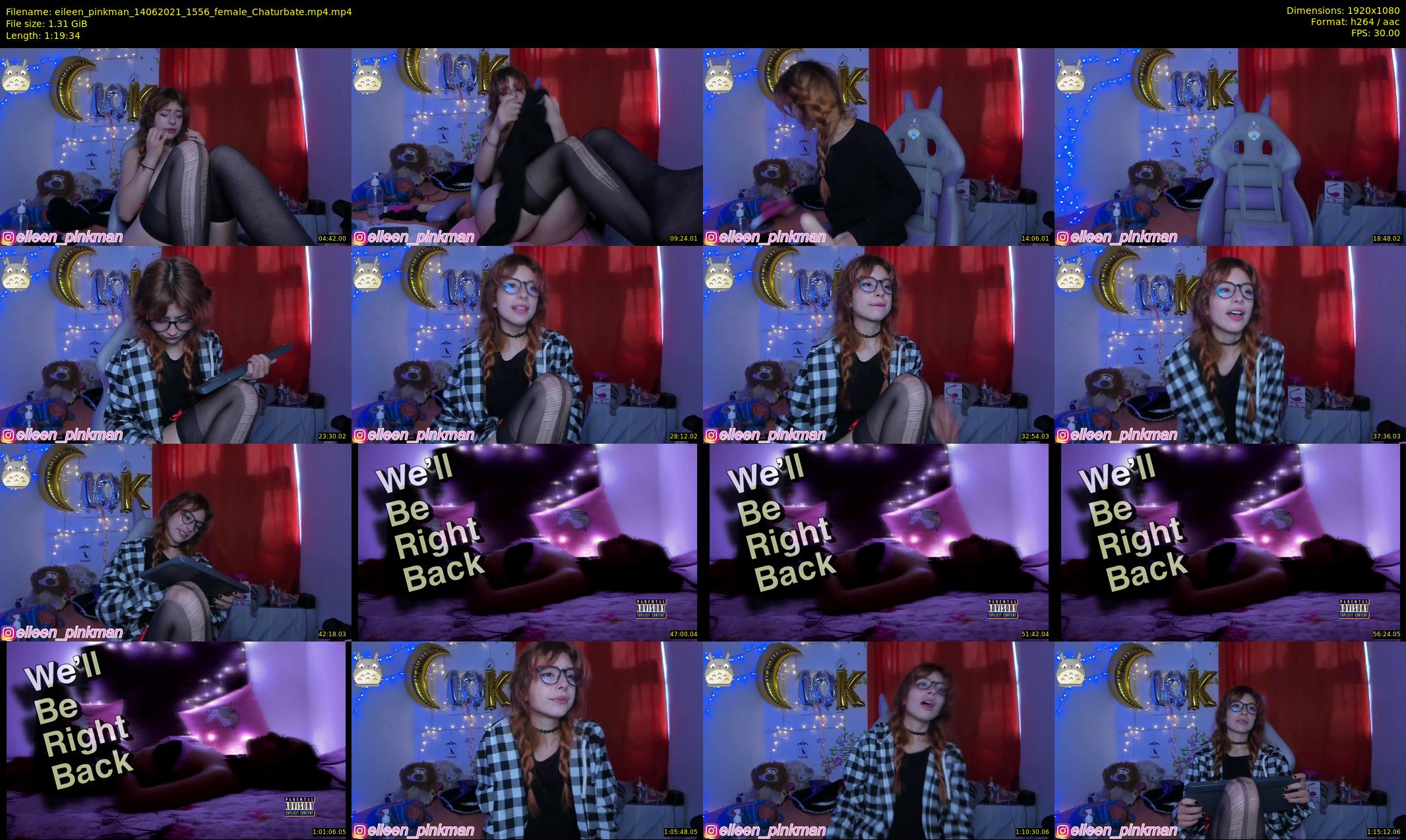 eileen_pinkman — 80 minute Chaturbate female cam show recording, 1080p, Jun 14, 2021