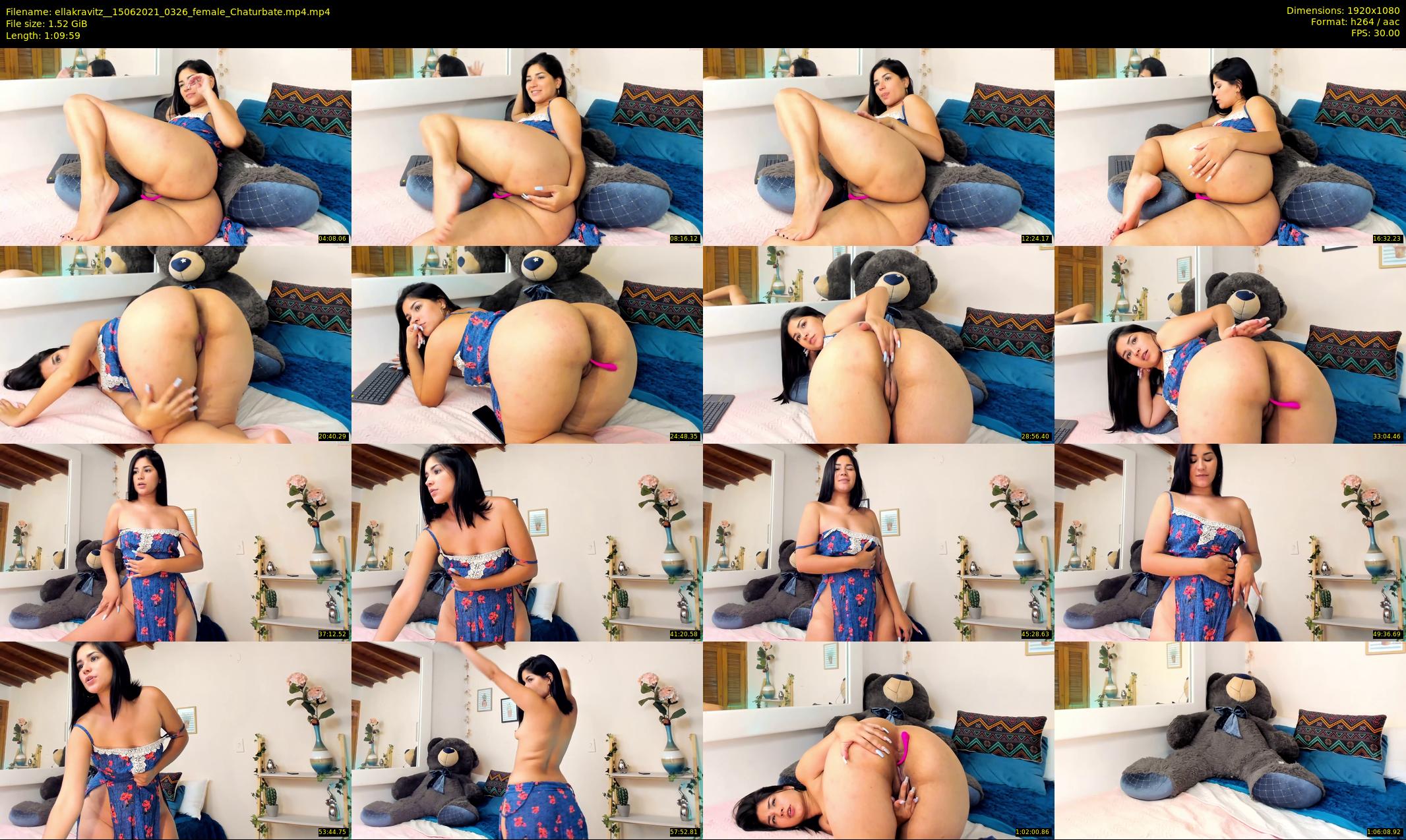 ellakravitz_ — 70 minute Chaturbate female cam show recording, 1080p, Jun 15, 2021