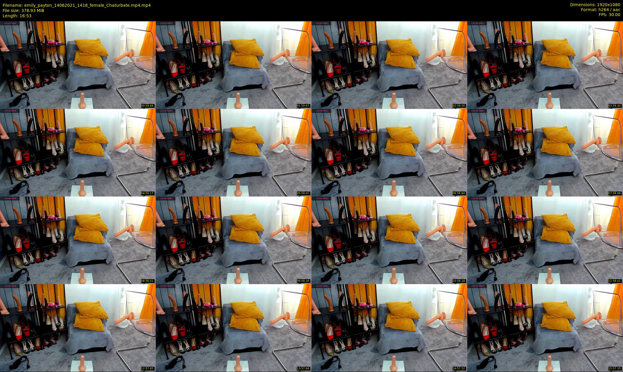 emily_payton — 17 minute Chaturbate female cam show recording, 1080p, Jun 14, 2021