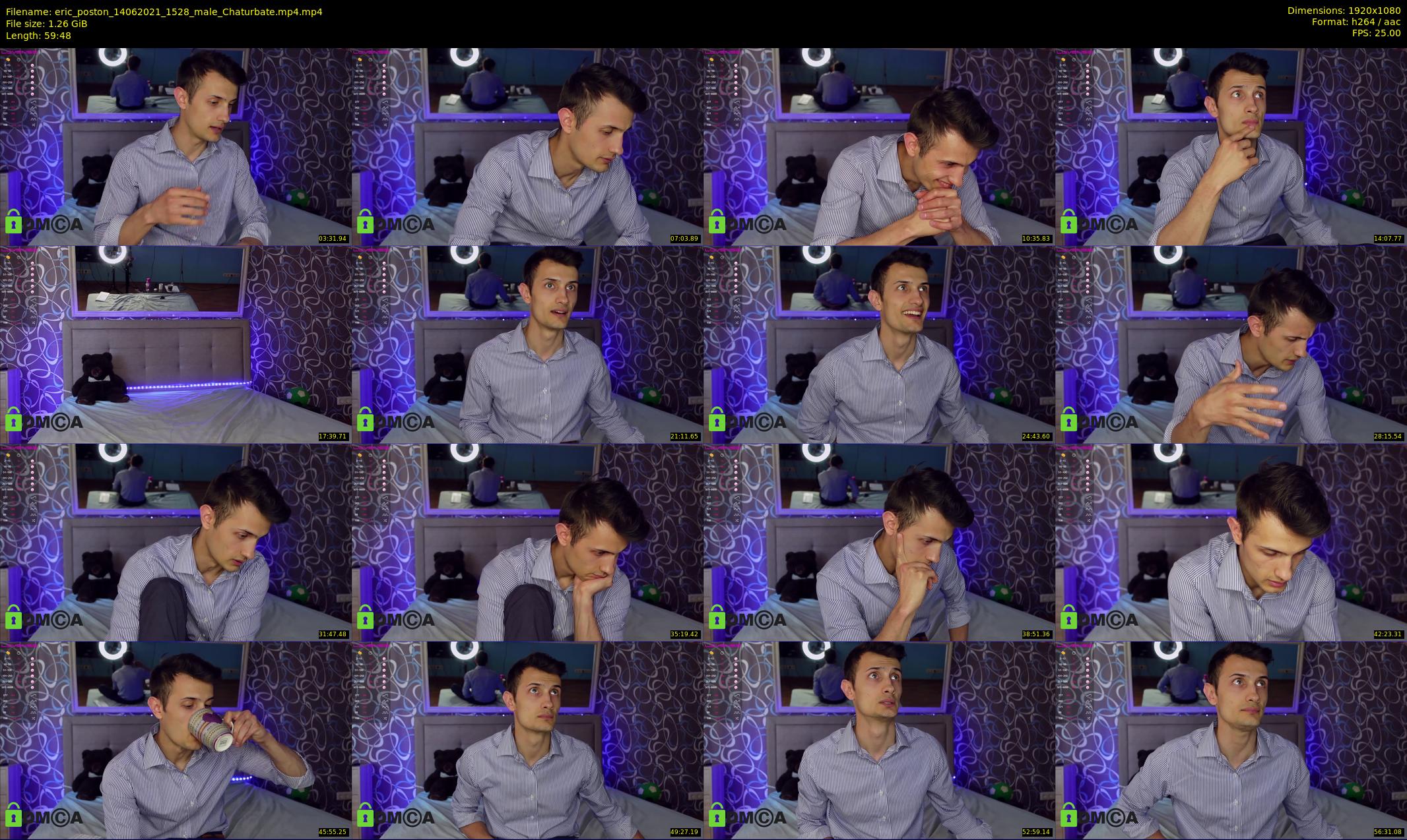 eric_poston — 60 minute Chaturbate male cam show recording, 1080p, Jun 14, 2021