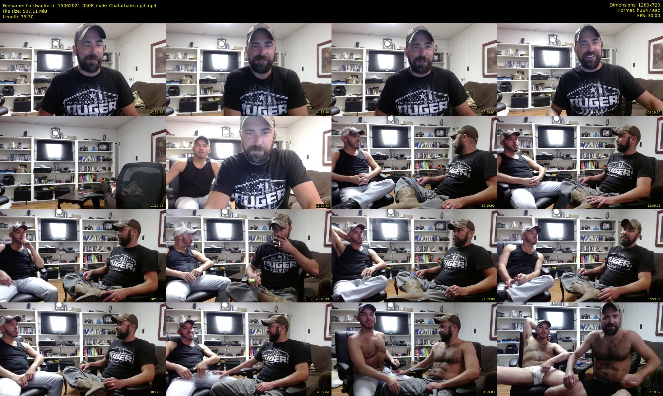 hardworkertn — 40 minute Chaturbate male cam show recording, 720p, Jun 15, 2021