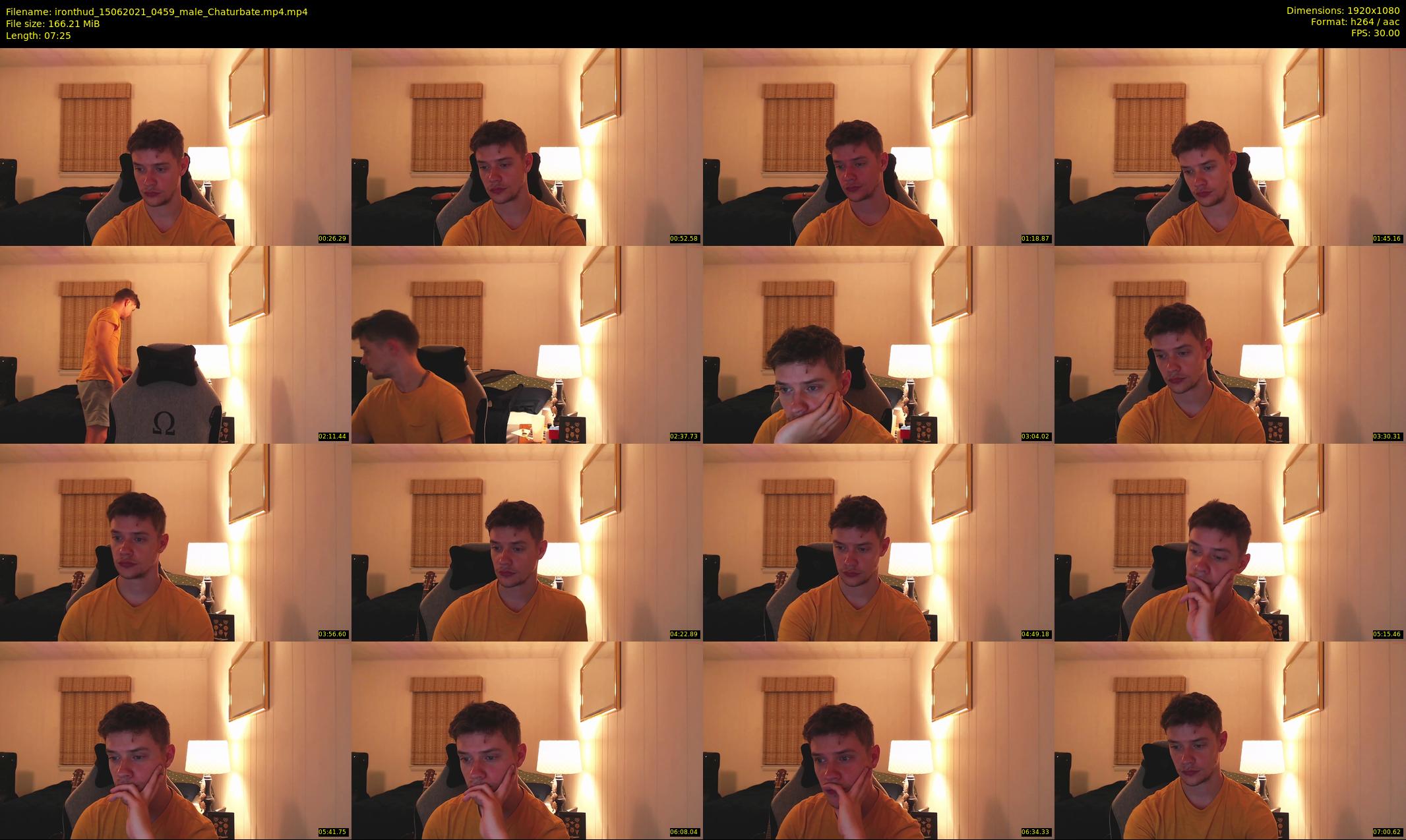 ironthud — 8 minute Chaturbate male cam show recording, 1080p, Jun 15, 2021