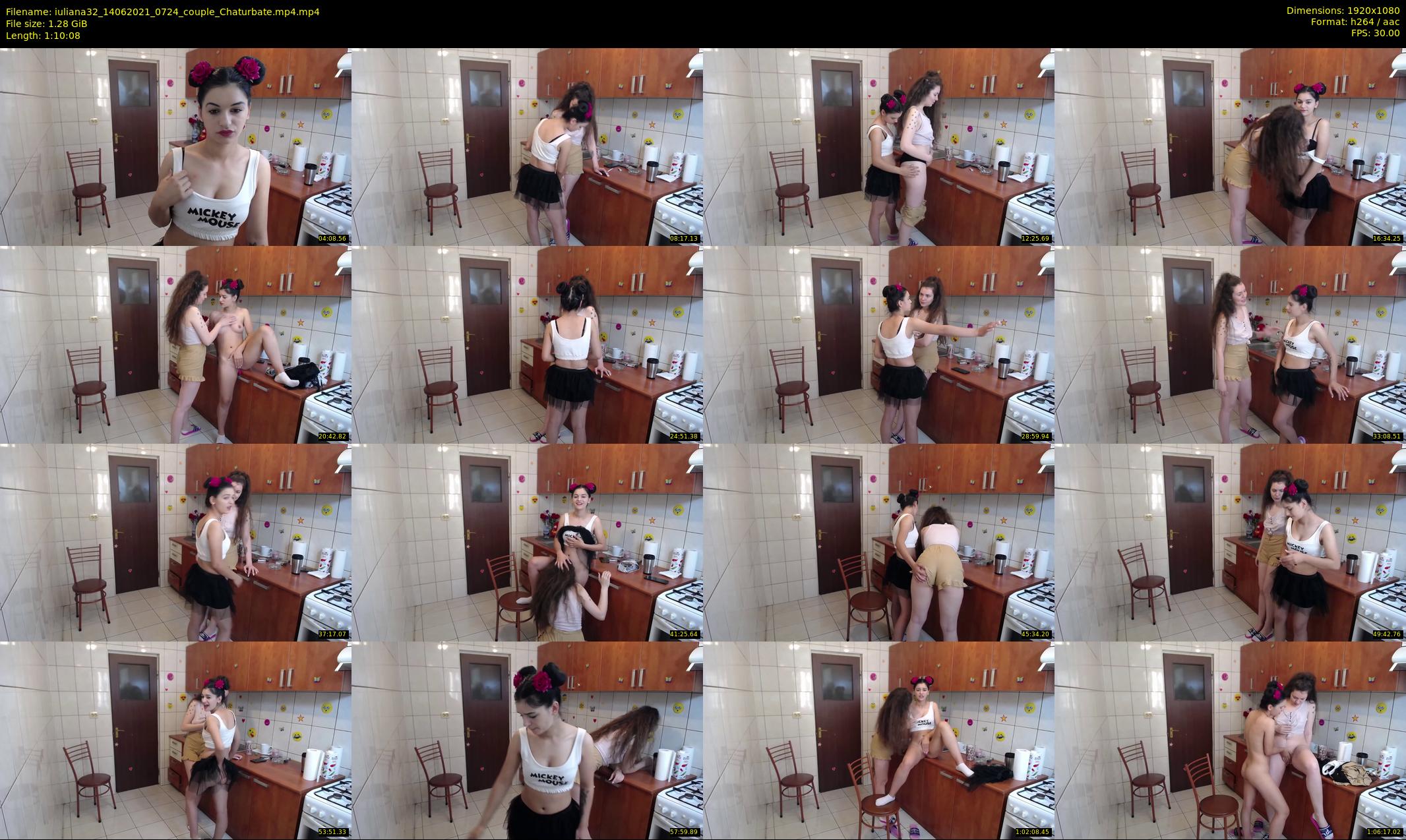 iuliana32 — 71 minute Chaturbate couple cam show recording, 1080p, Jun 14, 2021