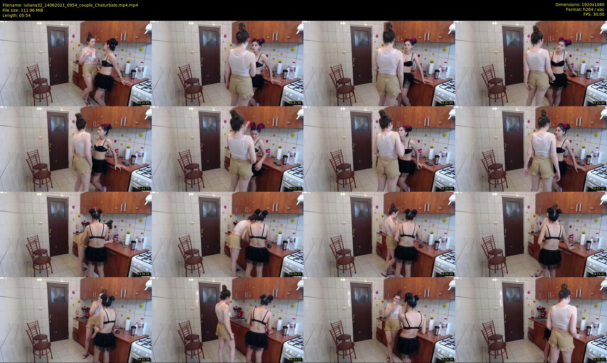 iuliana32 — 6 minute Chaturbate couple cam show recording, 1080p, Jun 14, 2021
