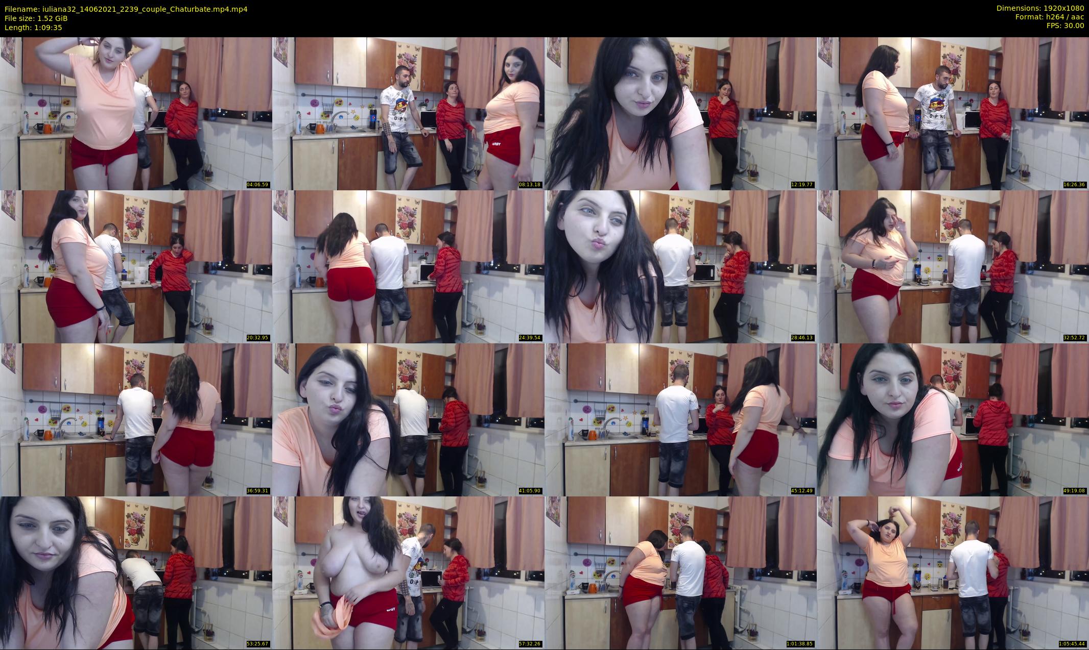 iuliana32 — 70 minute Chaturbate couple cam show recording, 1080p, Jun 14, 2021