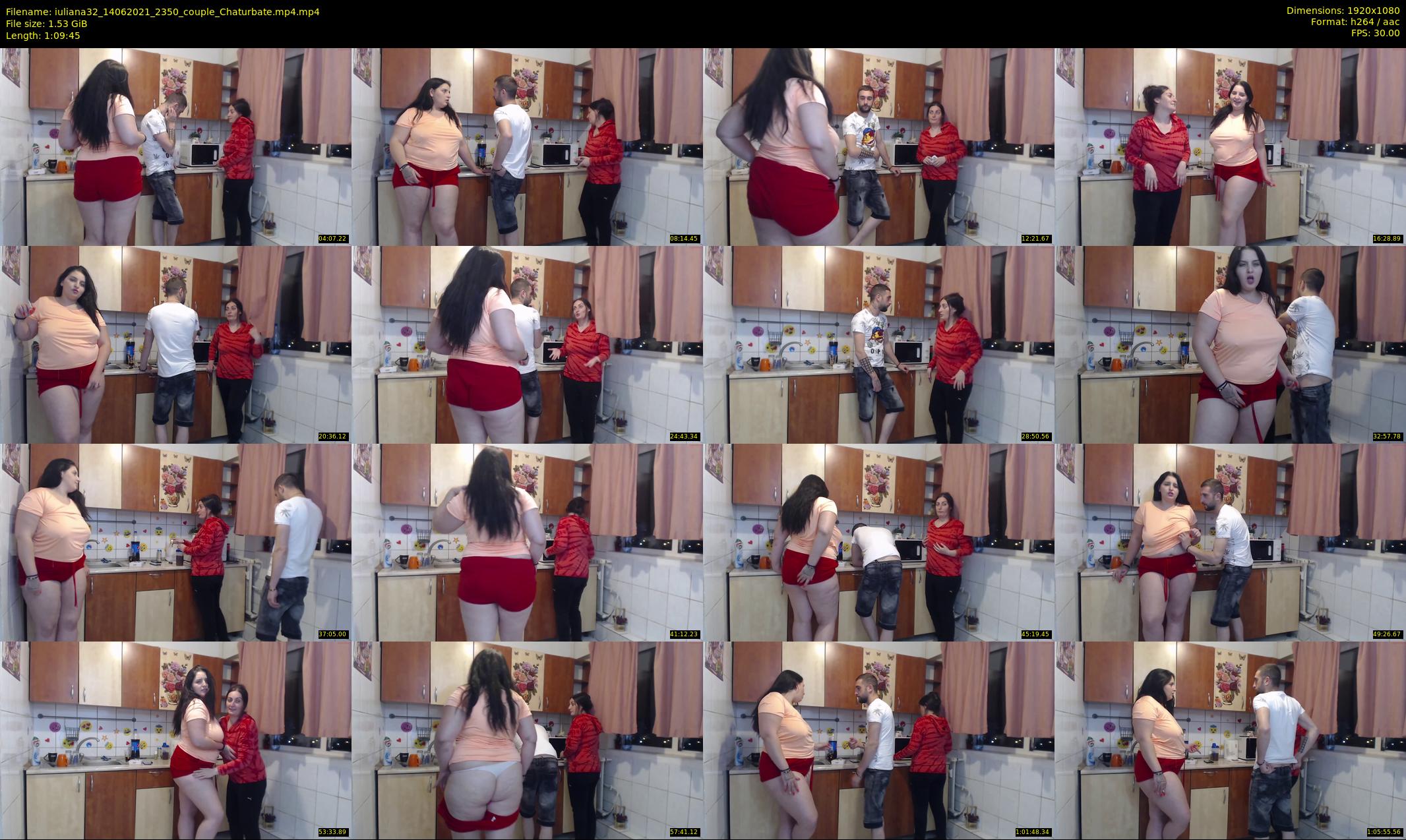 iuliana32 — 70 minute Chaturbate couple cam show recording, 1080p, Jun 14, 2021