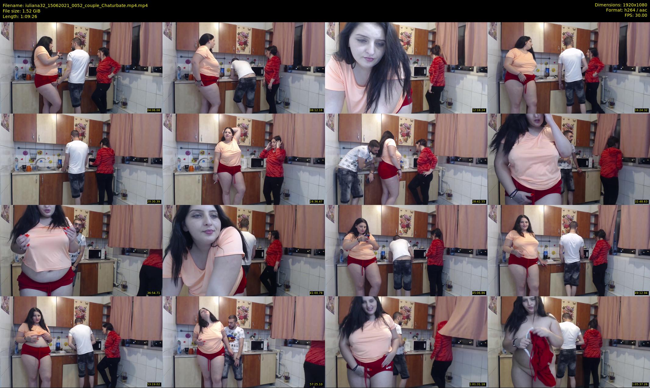 iuliana32 — 70 minute Chaturbate couple cam show recording, 1080p, Jun 15, 2021