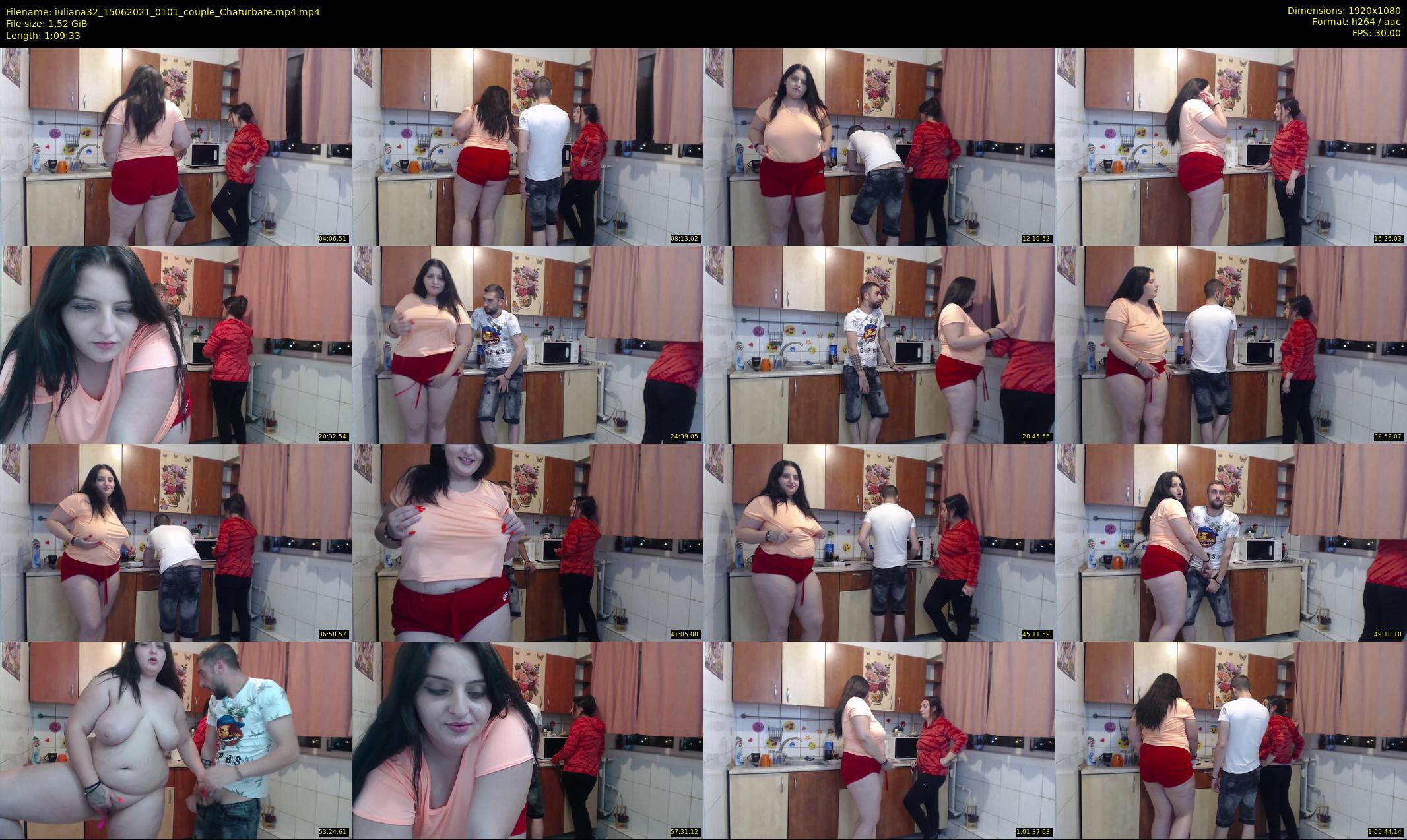 iuliana32 — 70 minute Chaturbate couple cam show recording, 1080p, Jun 15, 2021
